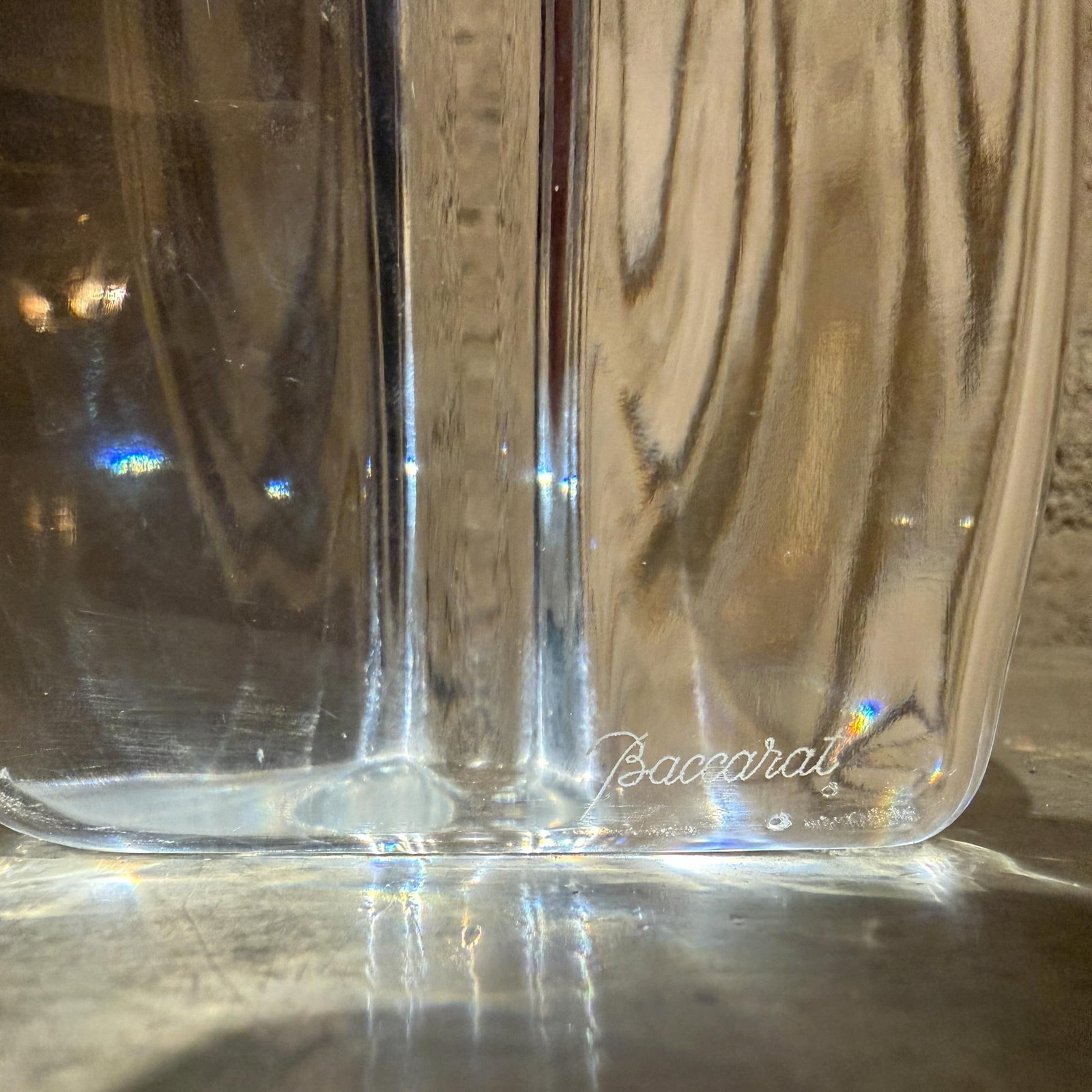 Mid-Century Modern Baccarat "Rose" Faceted Crystal Bud Vase - 6