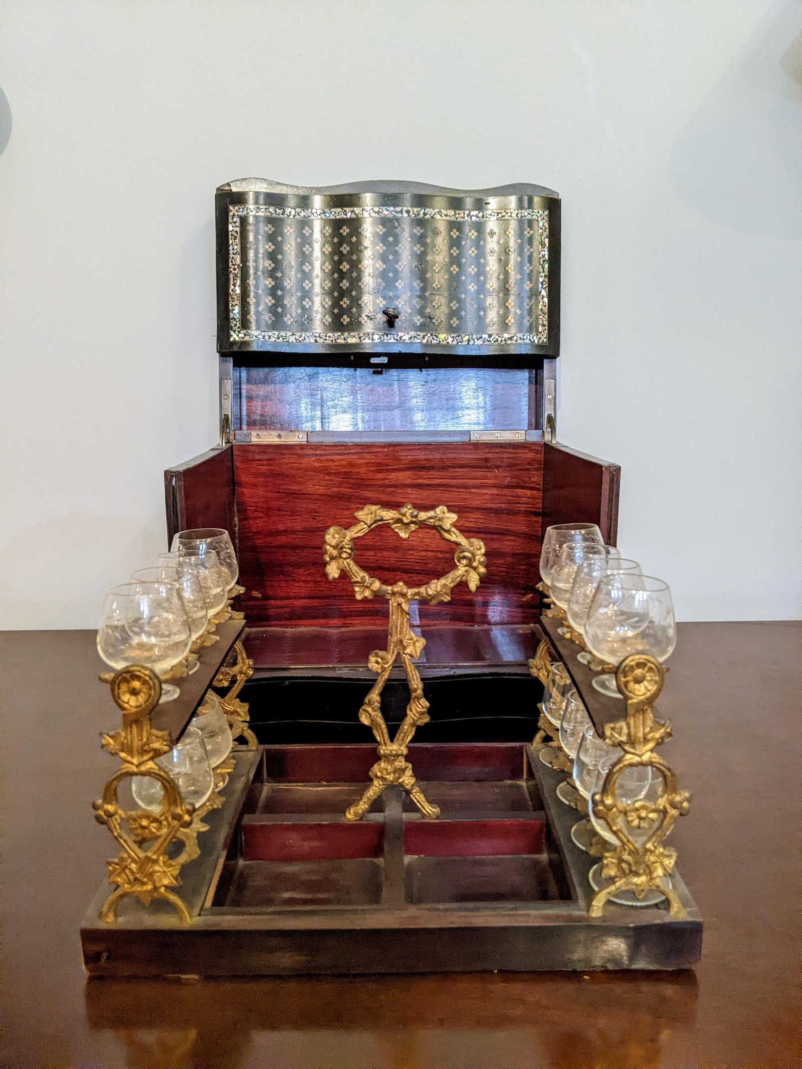 Late 19th Century Napoleon III Tantalus - 2