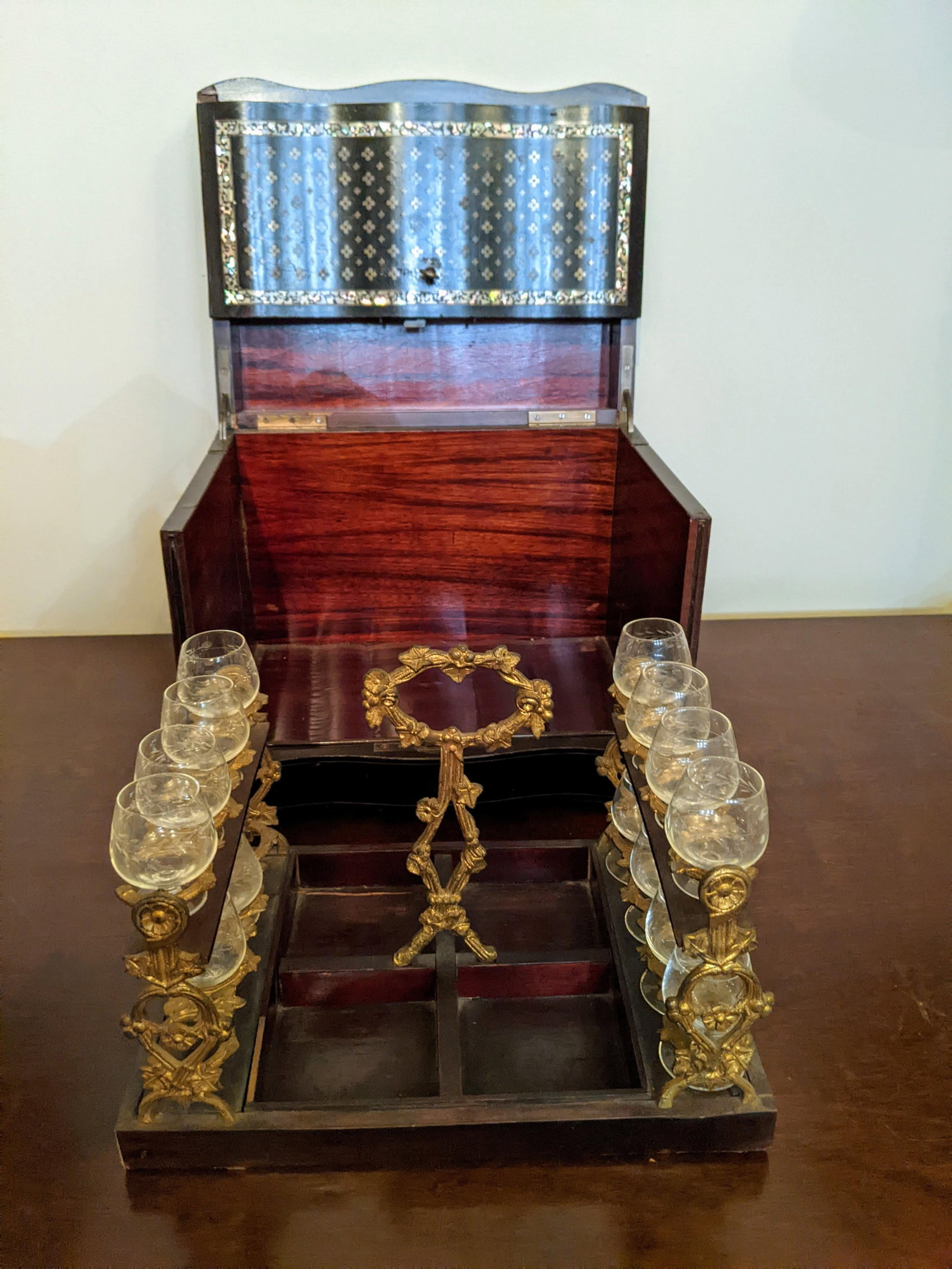 Late 19th Century Napoleon III Tantalus - 4