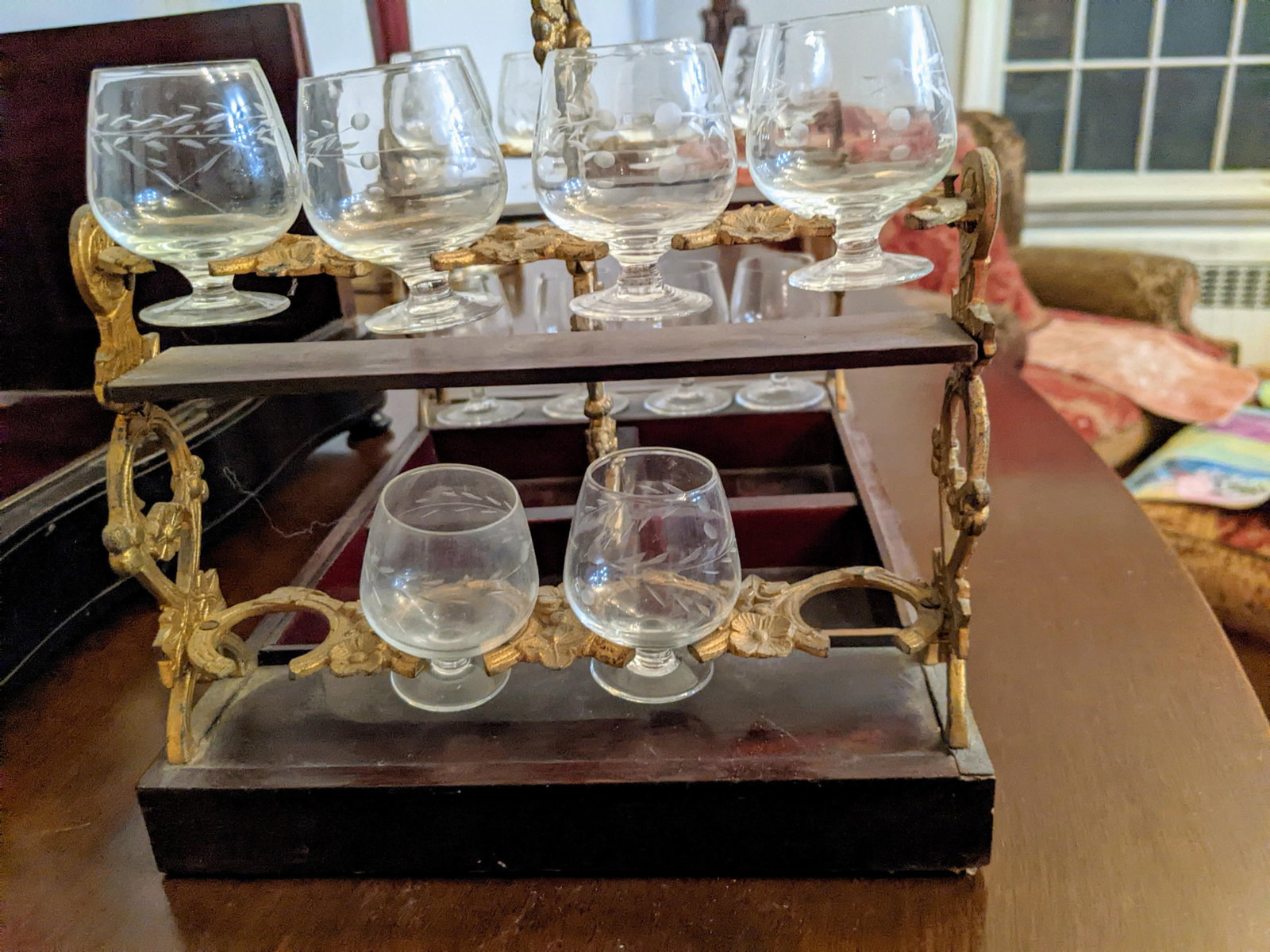 Late 19th Century Napoleon III Tantalus - 5