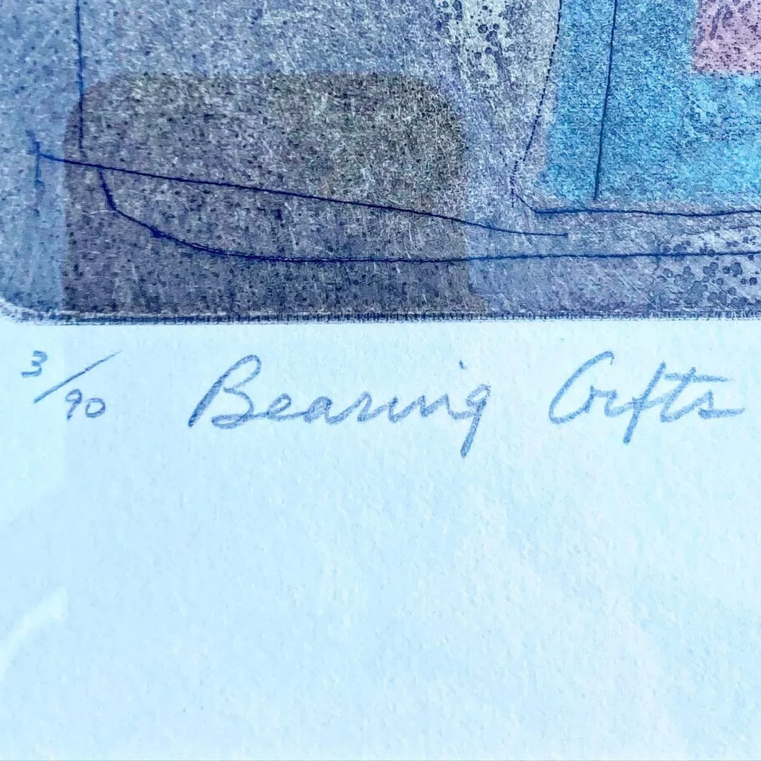 Bearing Gifts, Framed Lithograph 3/90 by Irving Amen - 3