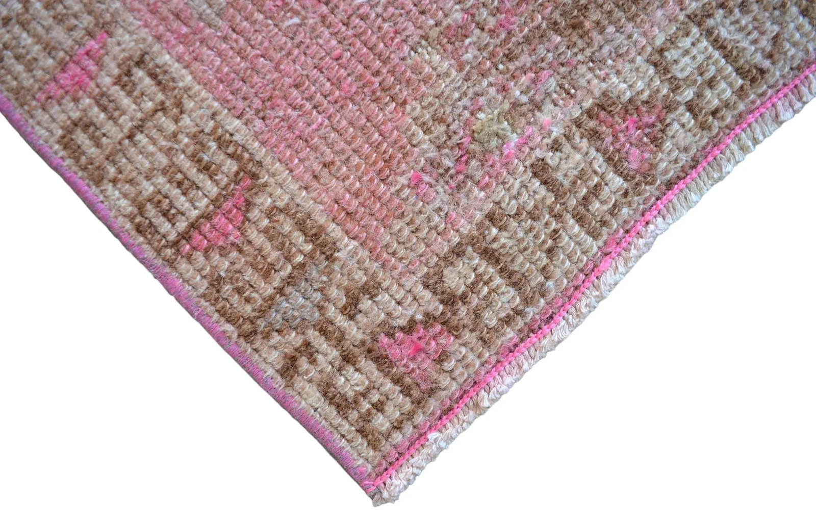 Vintage Turkish Oushak Runner Rug – Hand-Knotted Wool, Corridor Hallway Rug Narrow Hallway - 11