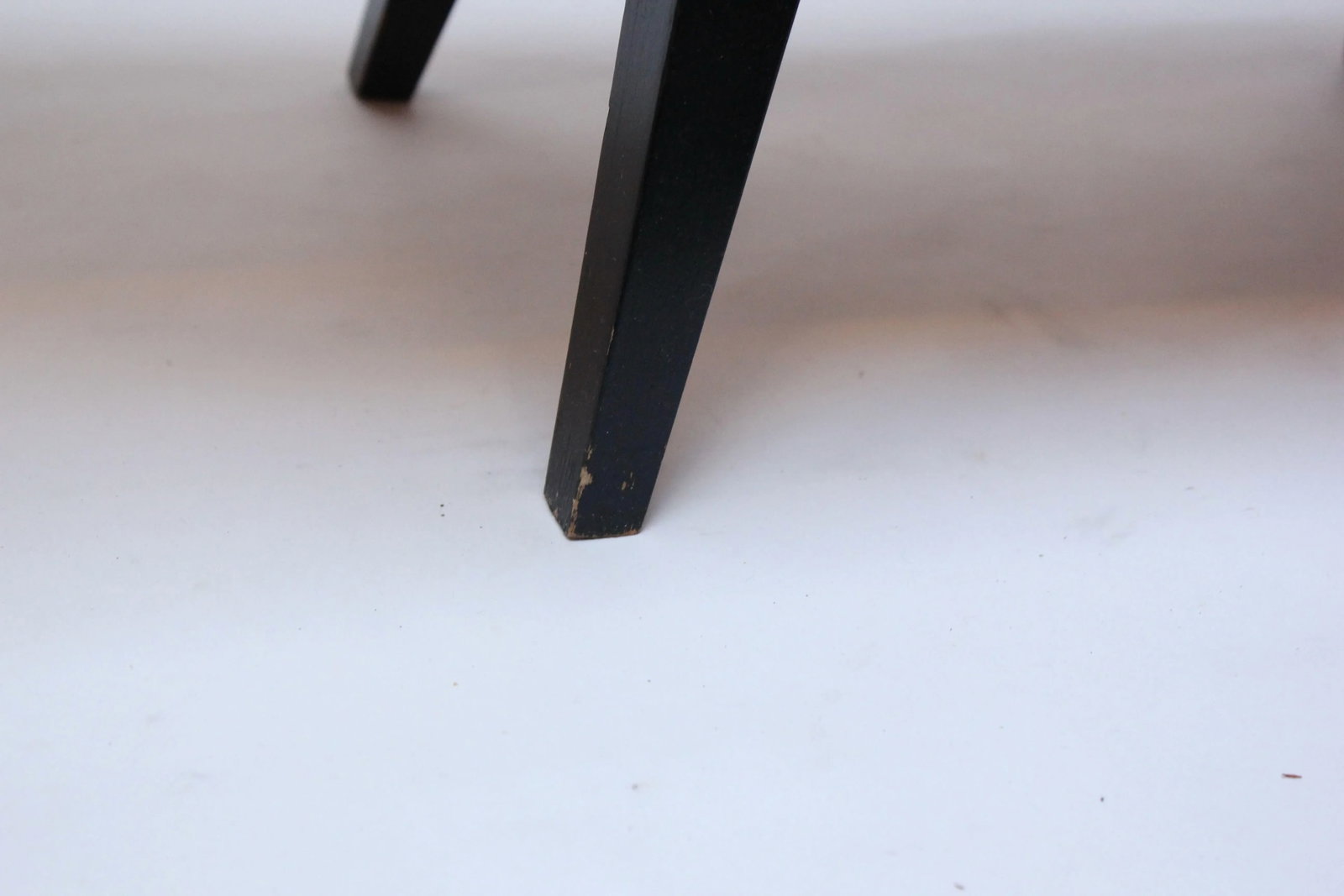 Mid-Century American Modern Stained Oak Extendable Sewing Stand - 12