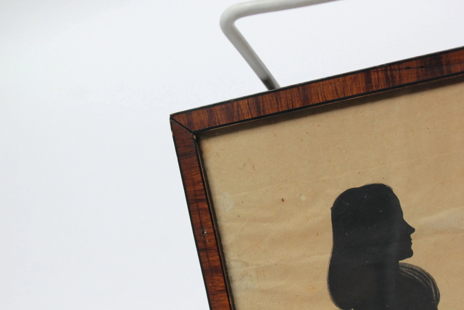 Set of Two Eighteenth Century American Antique Framed Silhouettes - 9