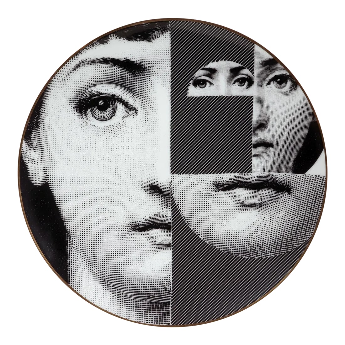 Piero Fornasetti Rosenthal Themes & Variations Porcelain Plate, # 27 (1 of 7)