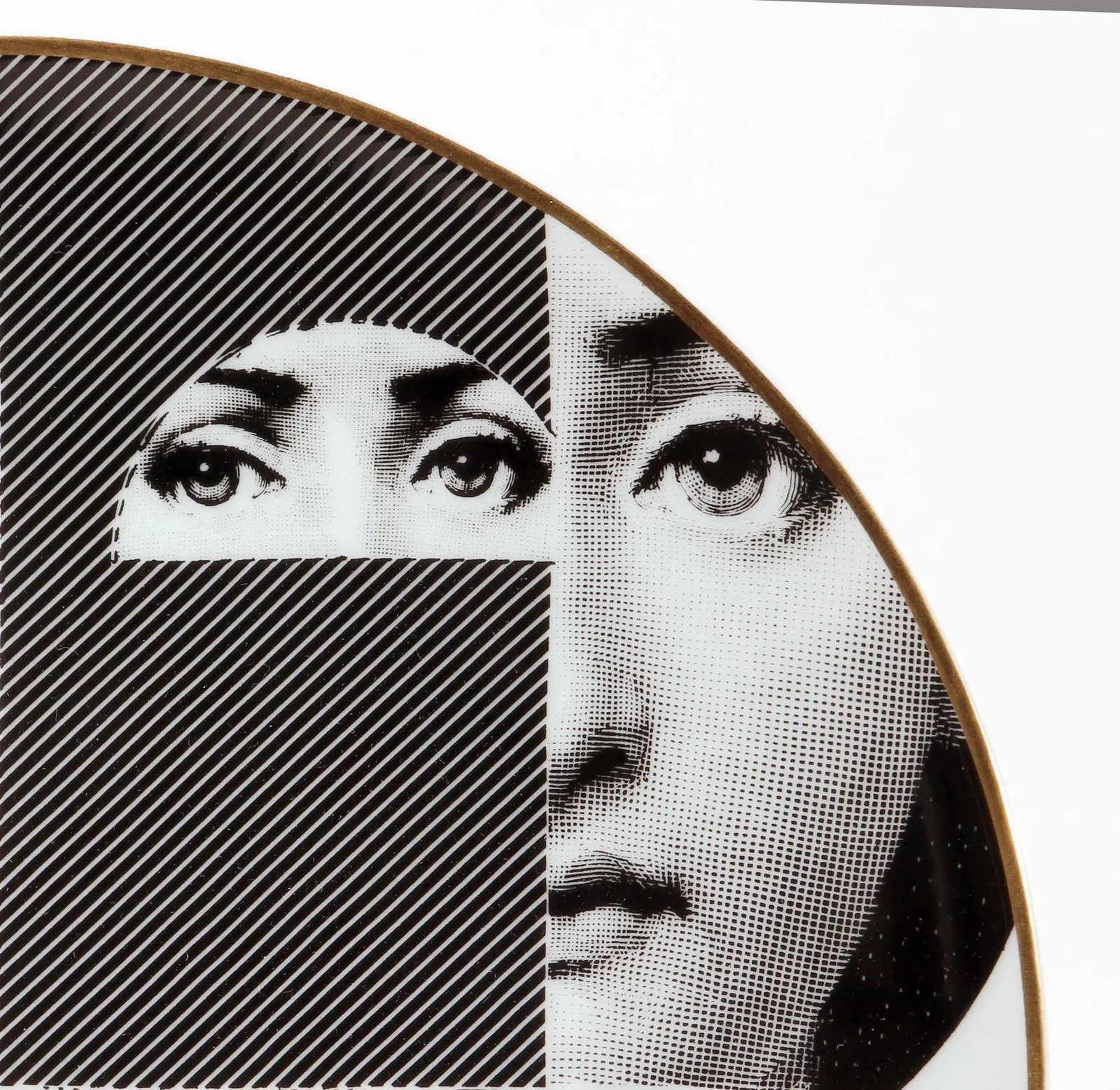 Piero Fornasetti Rosenthal Themes & Variations Porcelain Plate, # 27 - 4