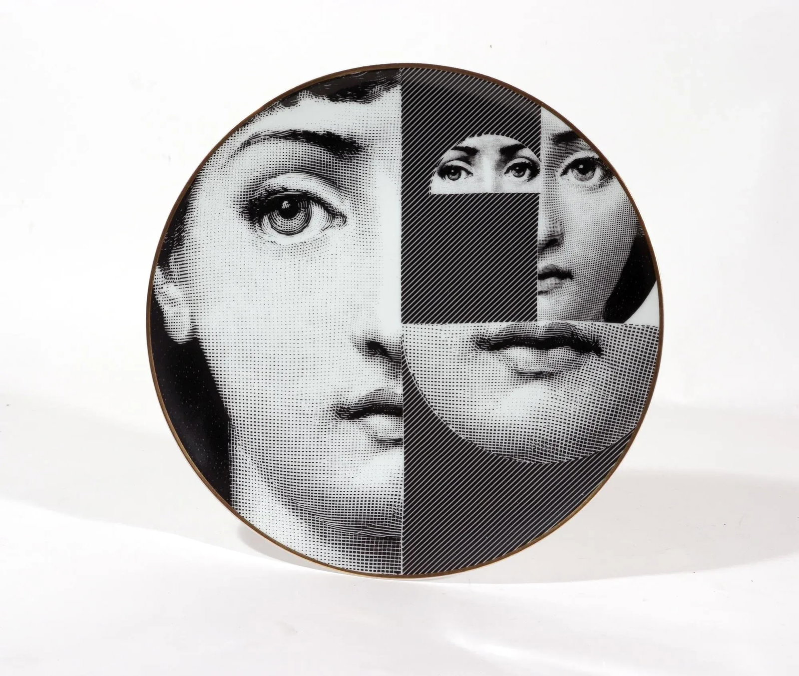 Piero Fornasetti Rosenthal Themes & Variations Porcelain Plate, # 27 - 7