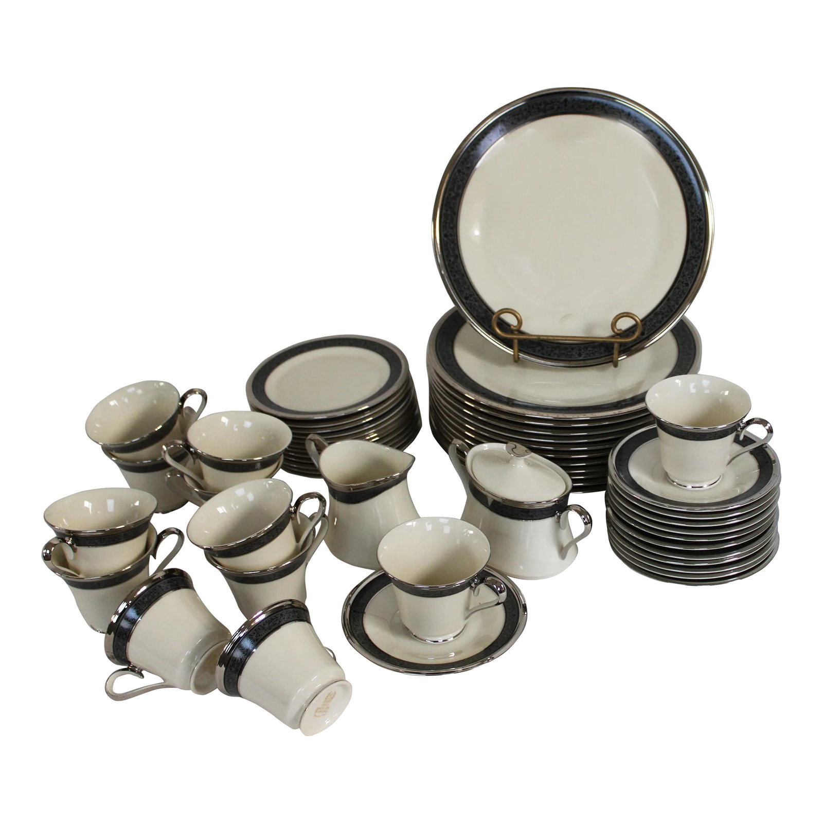 Lenox China Moonlight Mood- Service for 12 Plus Sugar/Creamer 63 PCS (1 of 7)