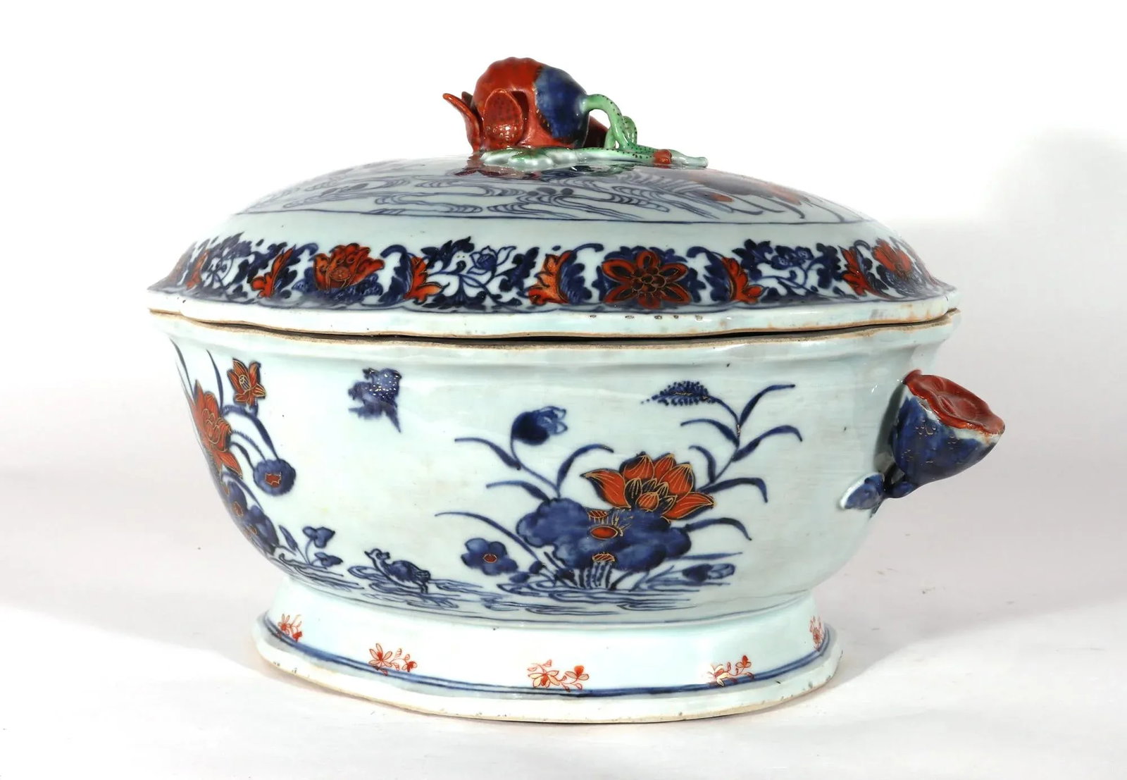 Chinese Export Porcelain Imari Tureen and Cover - 5