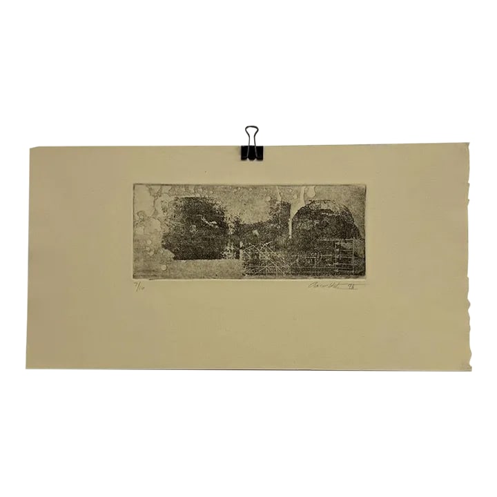 1998 Post Modern Woodblock Art Print Signed Aaron 7/16: AMBIANIC presents 1998 Vintage Art Modern Woodblock Print signed Aaron Wood Block Print 7/16 15 x 7.75 Art 8 x 3.25 Signed Aaron 98 unable to read last name Preowned original art. See all images
