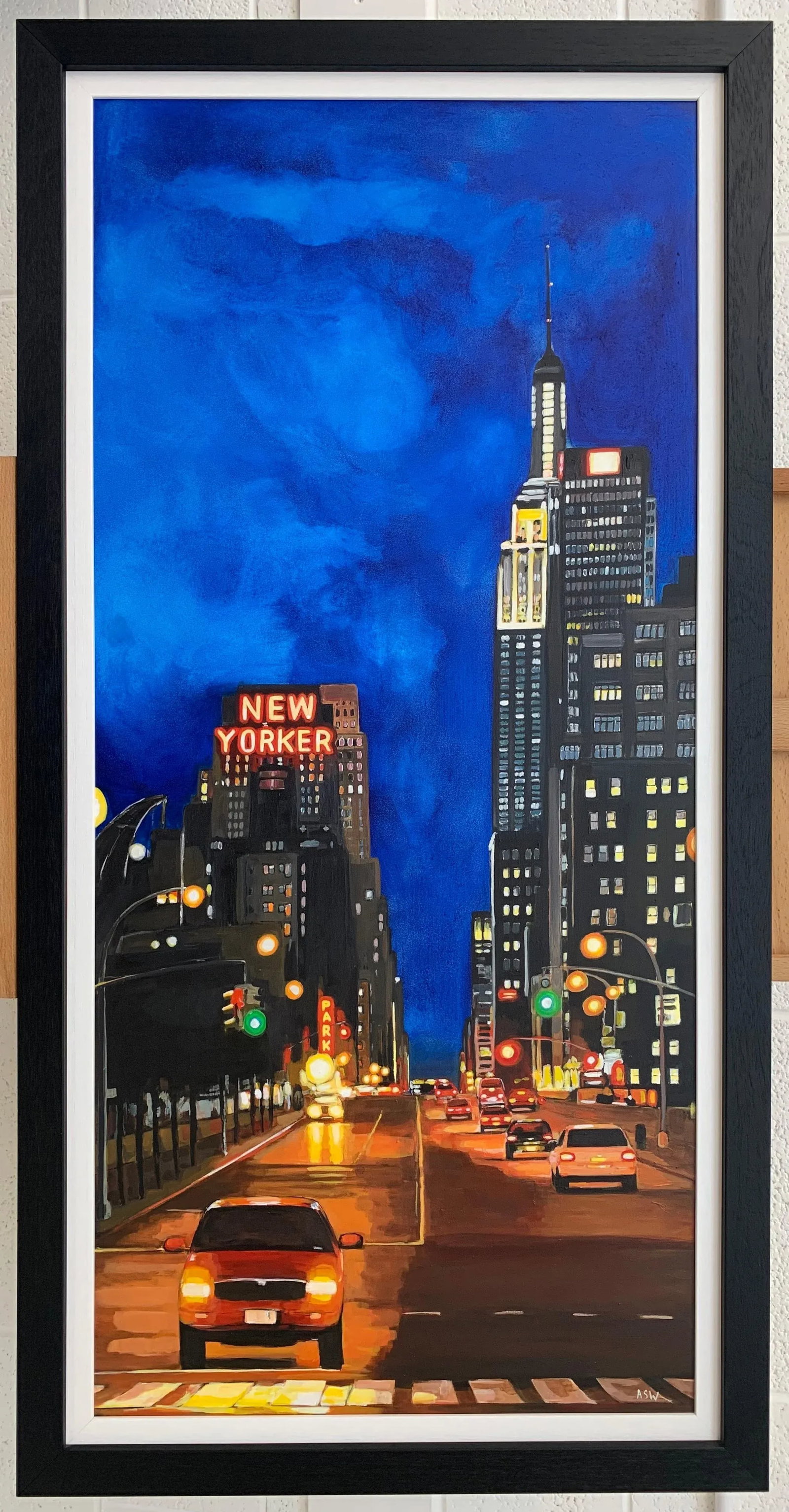 The New Yorker Hotel 8th Avenue Manhattan New York City - Unique Original Art by British Urban Lands - 4