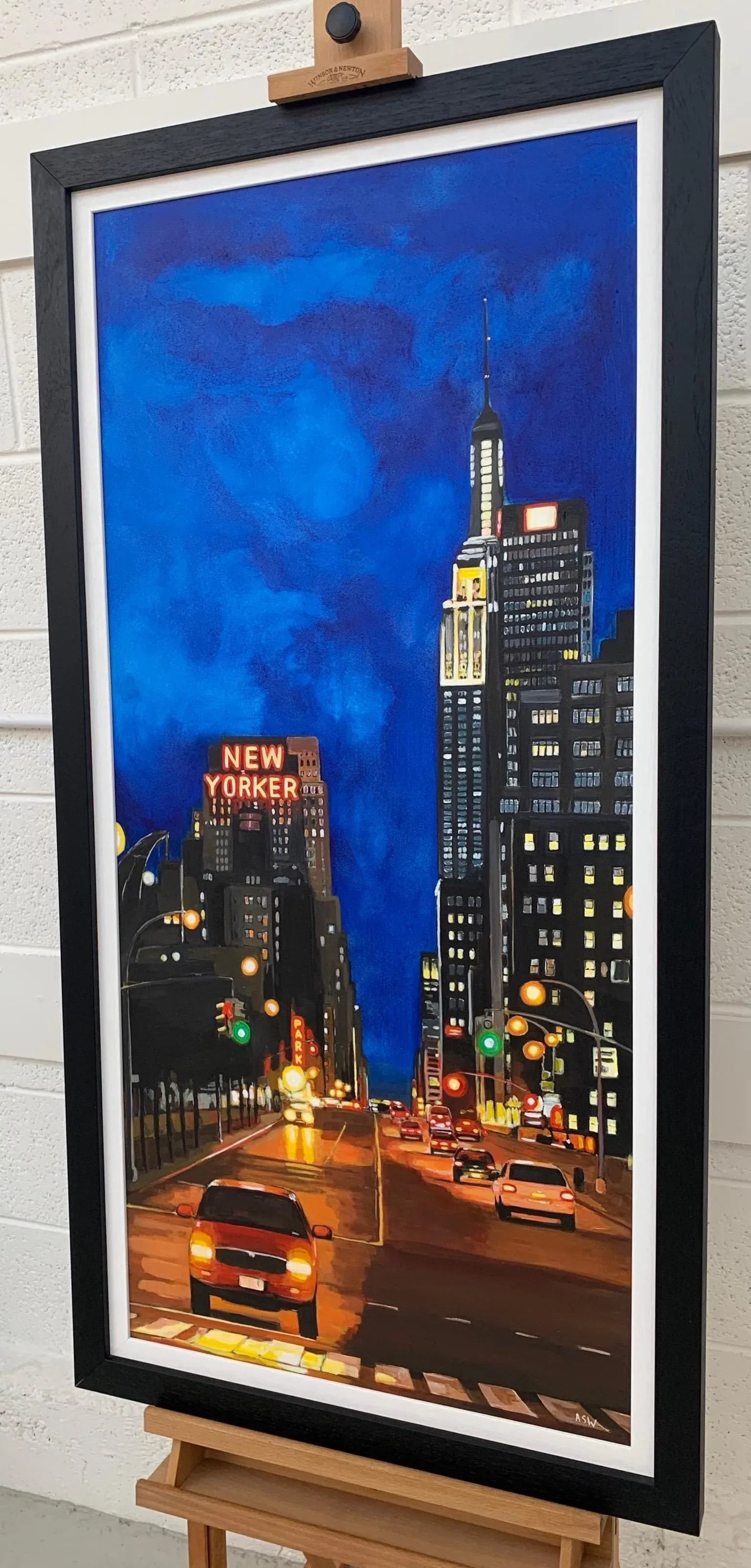 The New Yorker Hotel 8th Avenue Manhattan New York City - Unique Original Art by British Urban Lands - 5