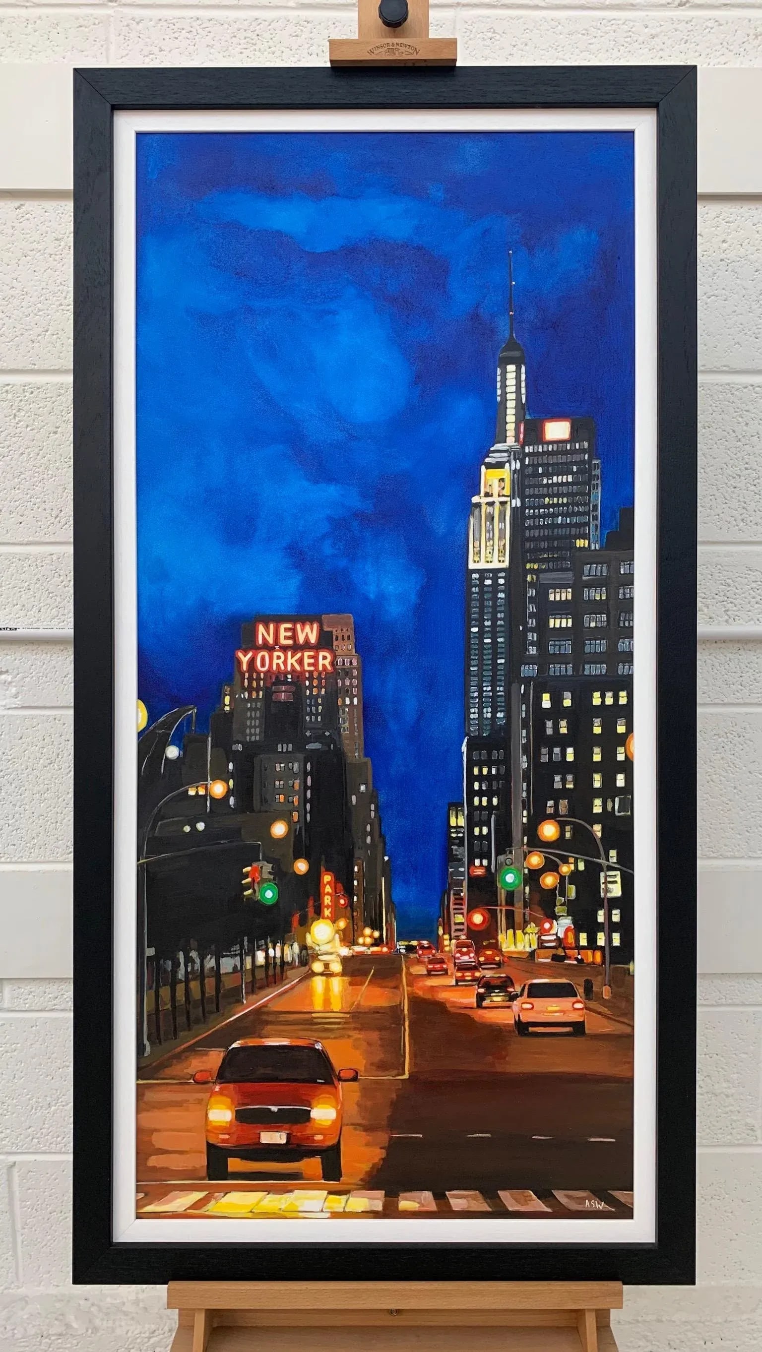 The New Yorker Hotel 8th Avenue Manhattan New York City - Unique Original Art by British Urban Lands - 6