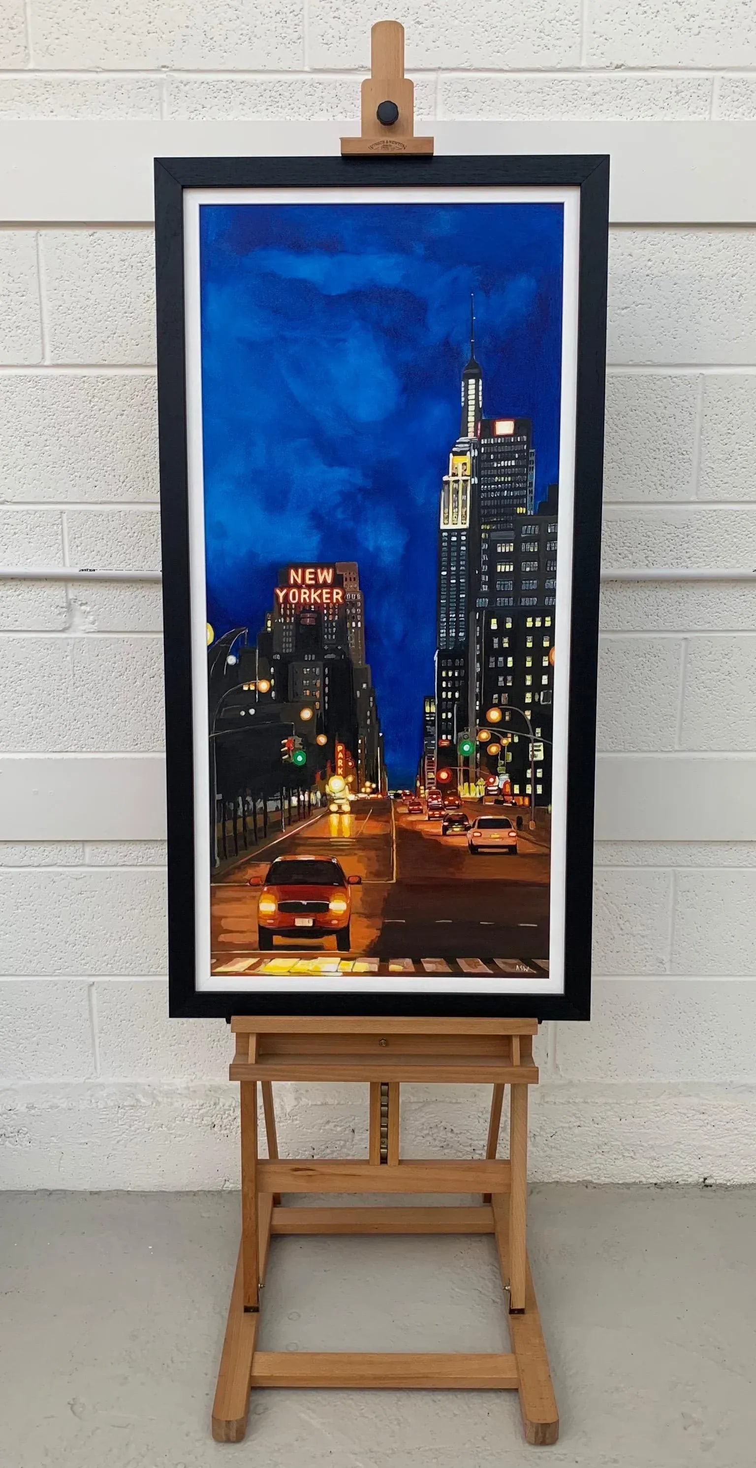 The New Yorker Hotel 8th Avenue Manhattan New York City - Unique Original Art by British Urban Lands - 7