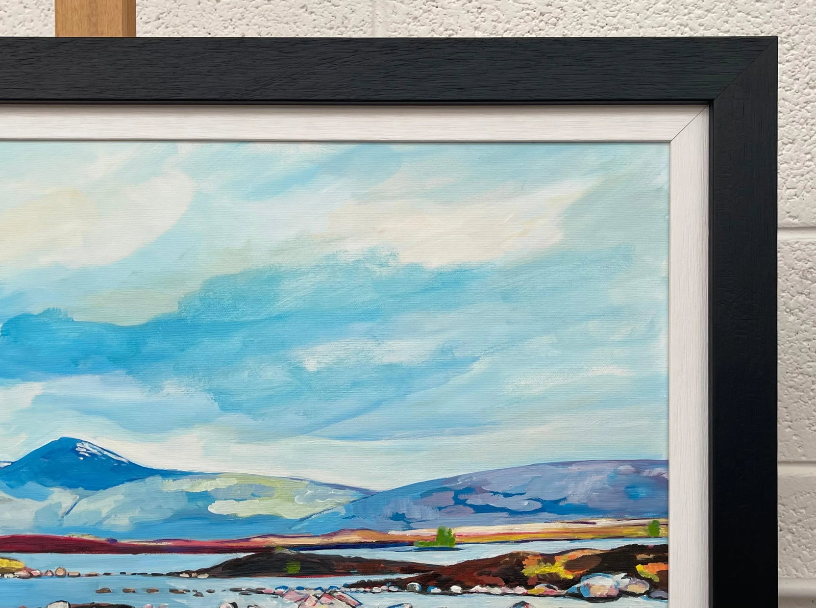 Colourful Abstract Landscape Painting of Scottish Highlands Contemporary Artist - 9
