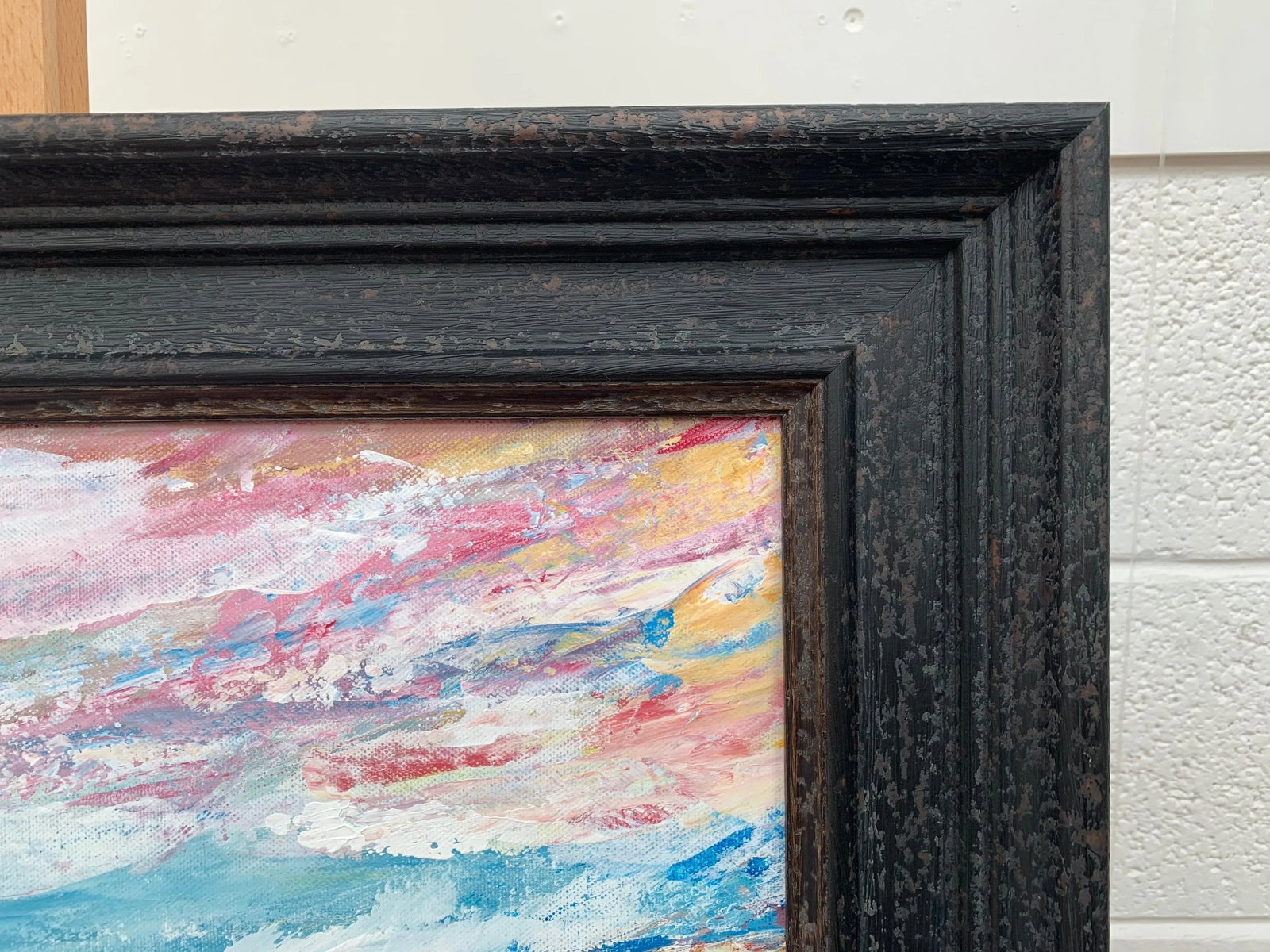 Impressionistic Seascape Beach Landscape Painting Unique Original Art by Contemporary British Artist - 6