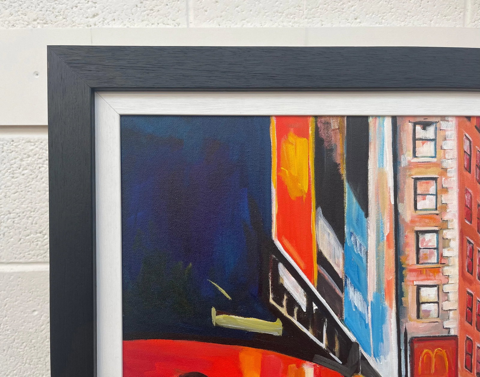 Painting of Times Square Manhattan New York City - Unique Original Art by Contemporary British Artis - 3