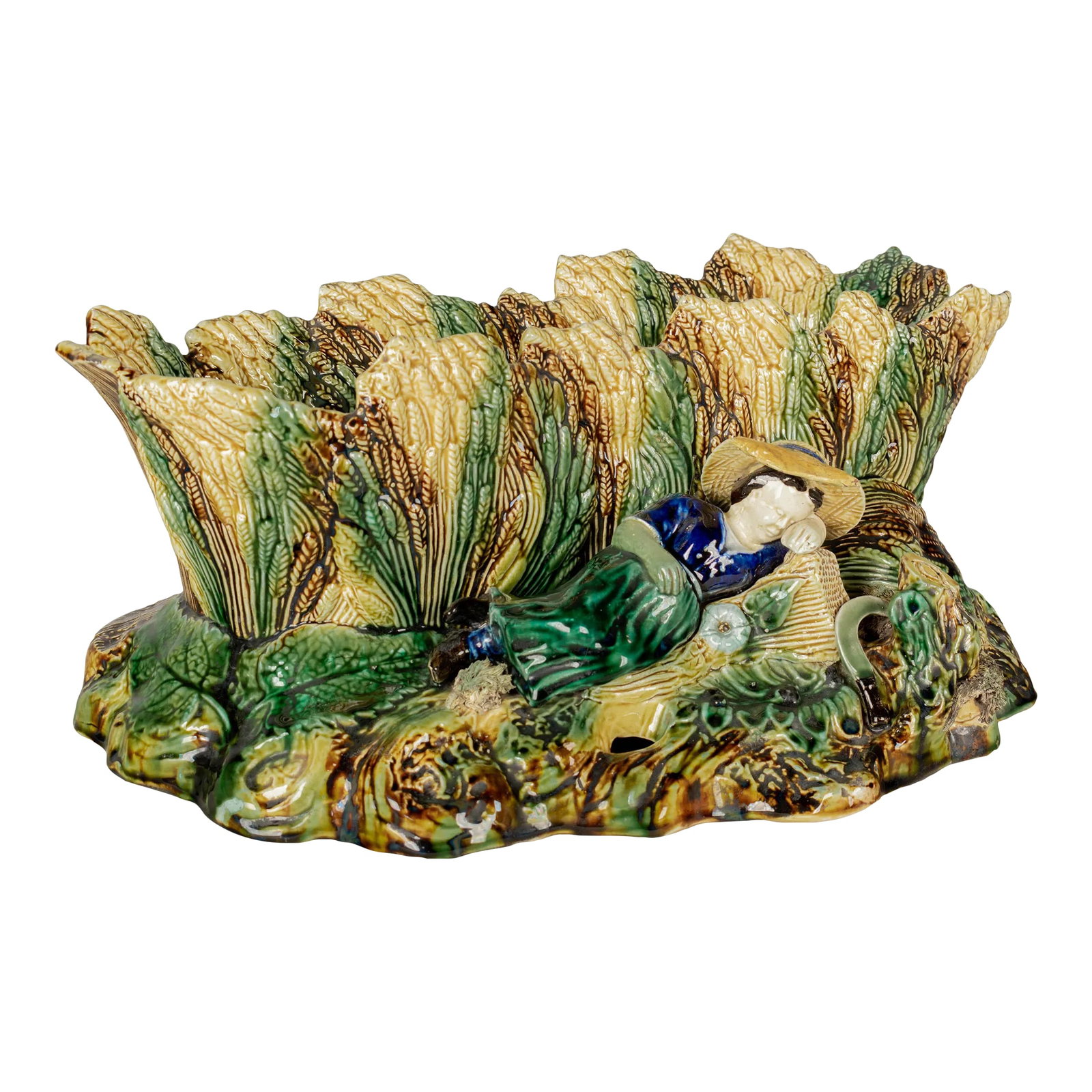 English Majolica Jardinière (1 of 12)