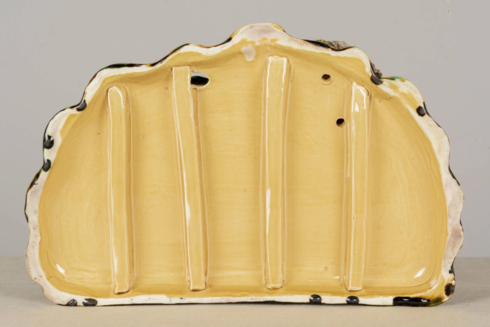 English Majolica Jardinière - 7