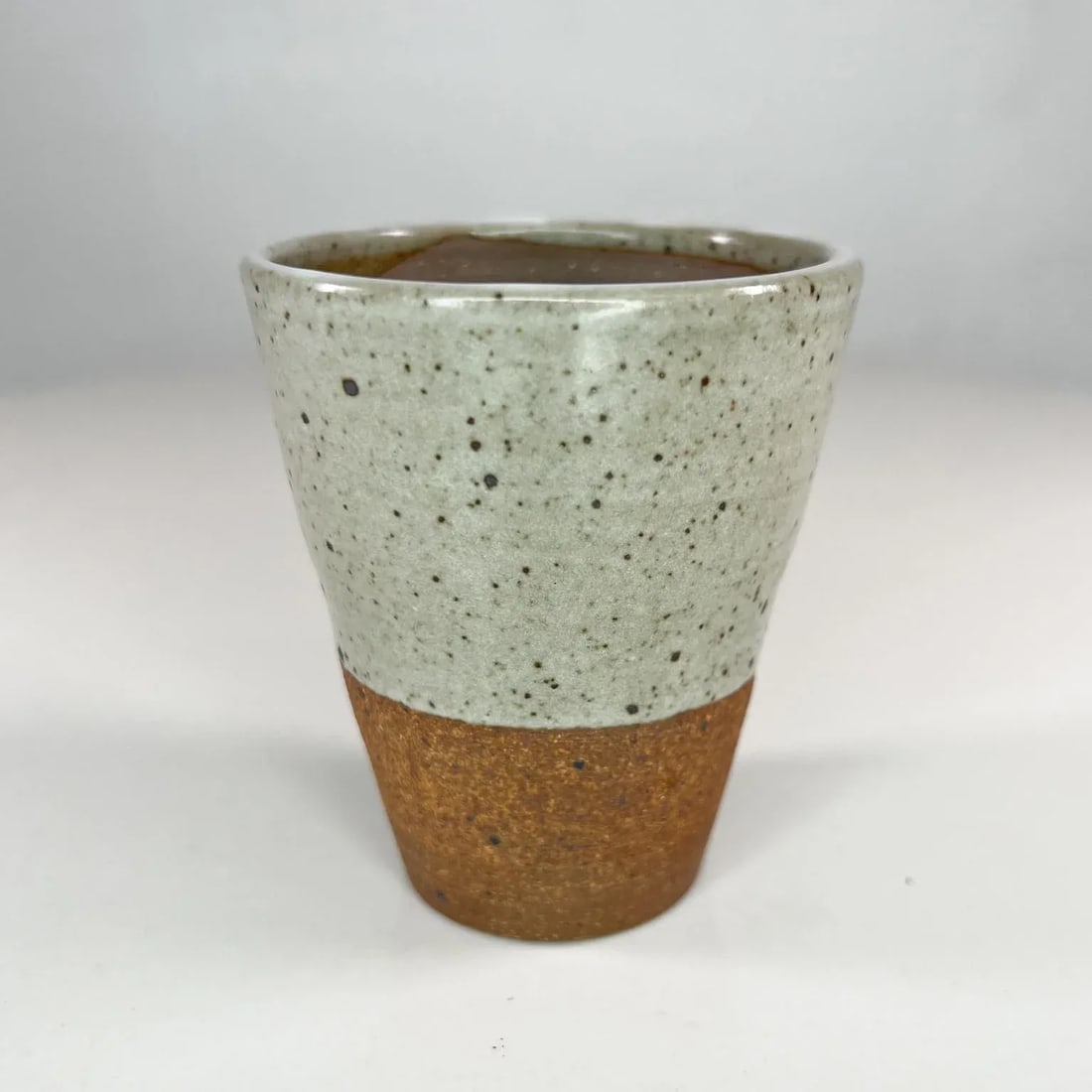 1980s Ryoko Pottery Sake Cup Japanese Studio Art - 11