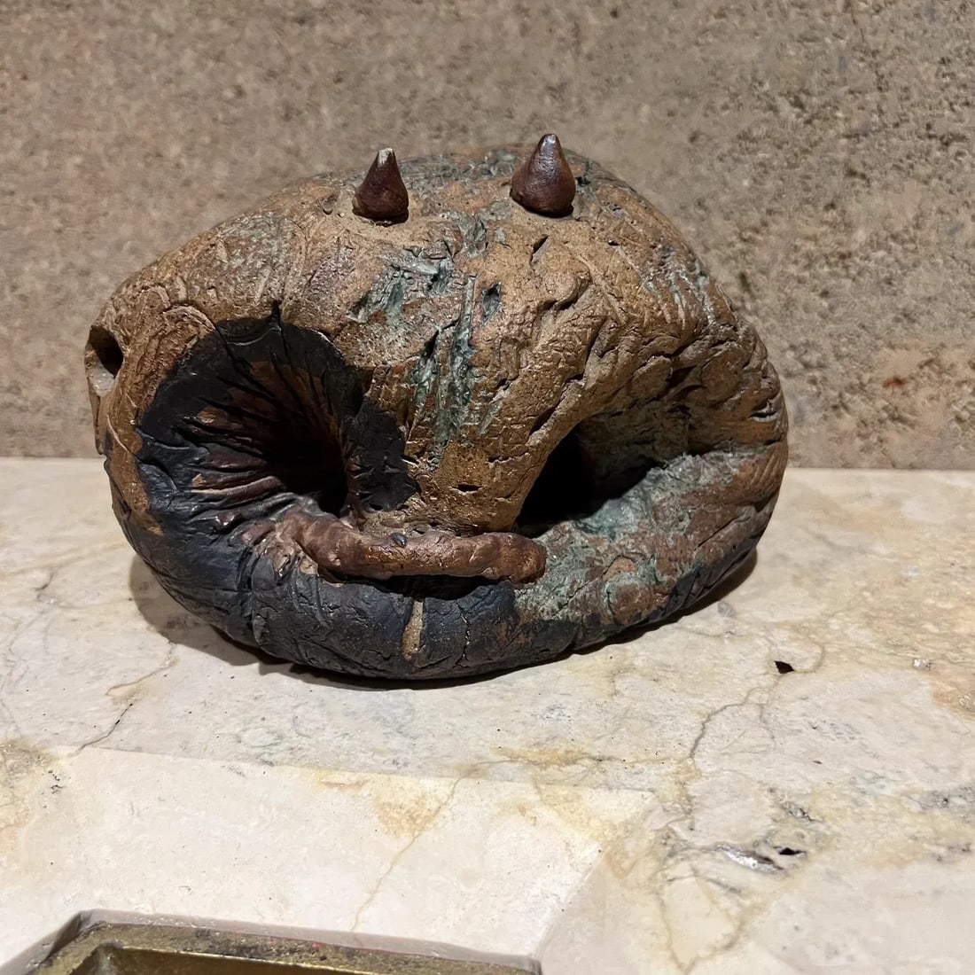 1970s Studio Pottery Sculptural Art Abstract Sphere - 10