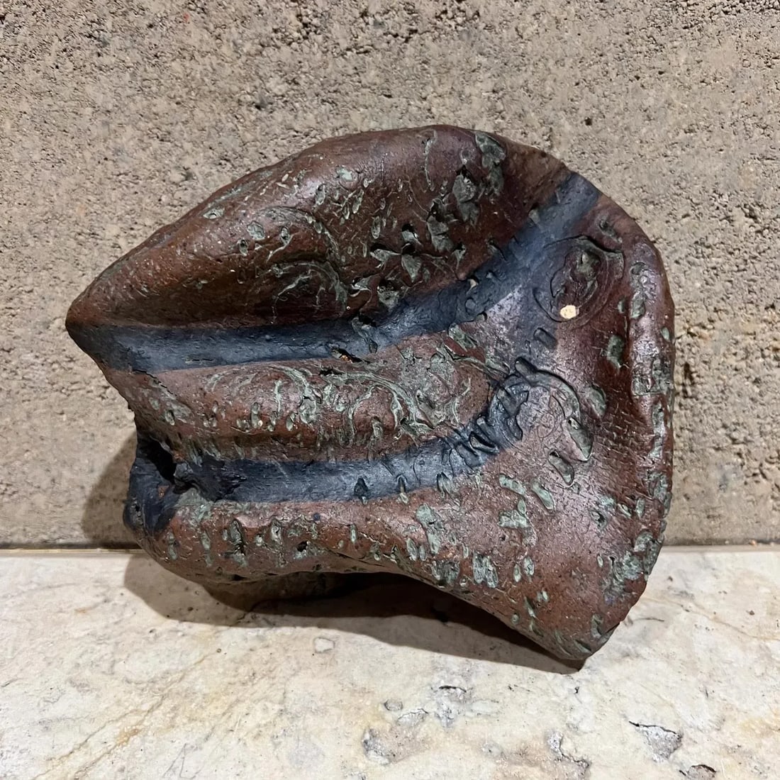 1970s Studio Art Pottery Abstract Vase Sculpture - 10