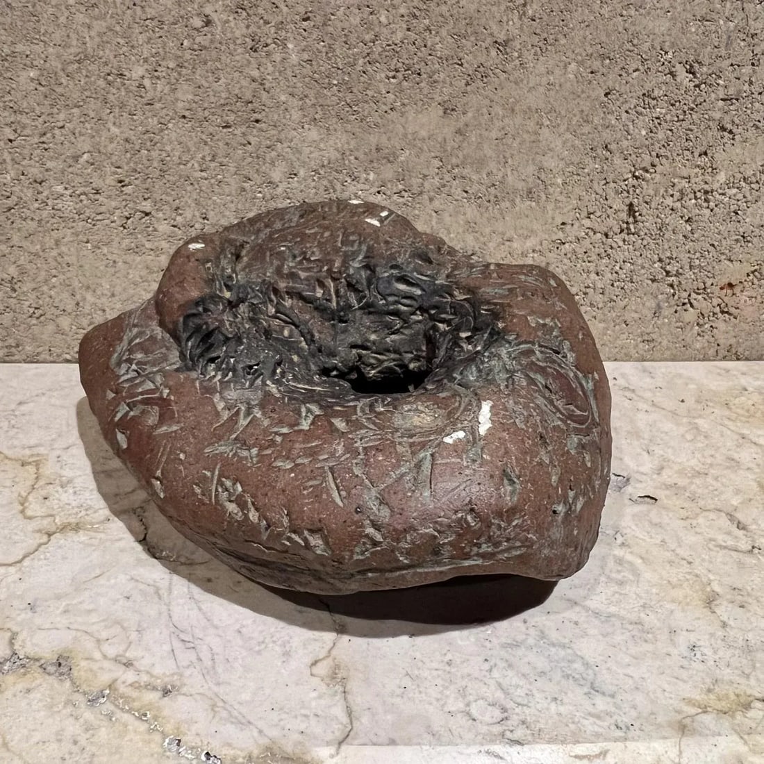 1970s Studio Art Pottery Abstract Vase Sculpture - 6