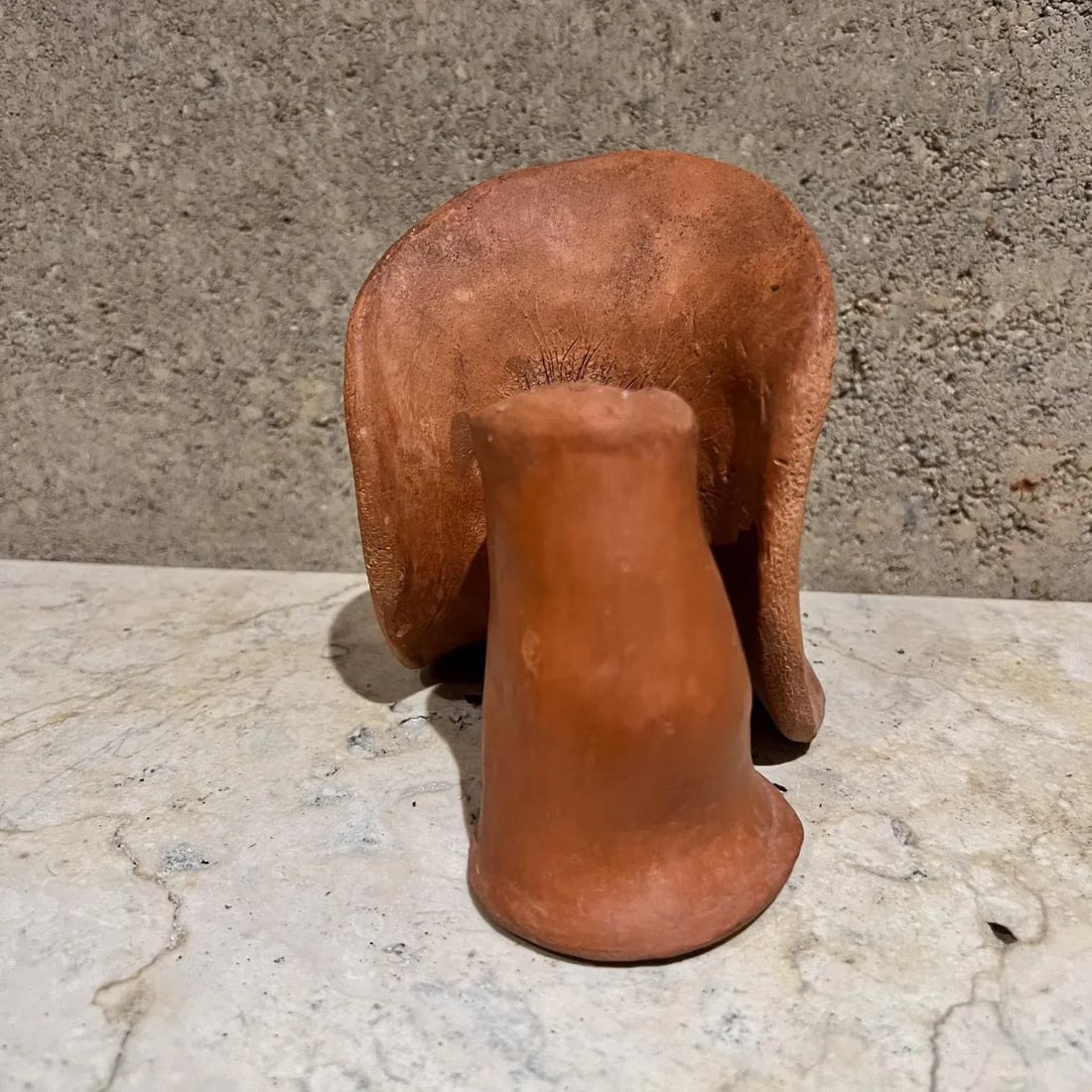 1970s Studio Art Pottery Abstract Sculpture Hoof - 4