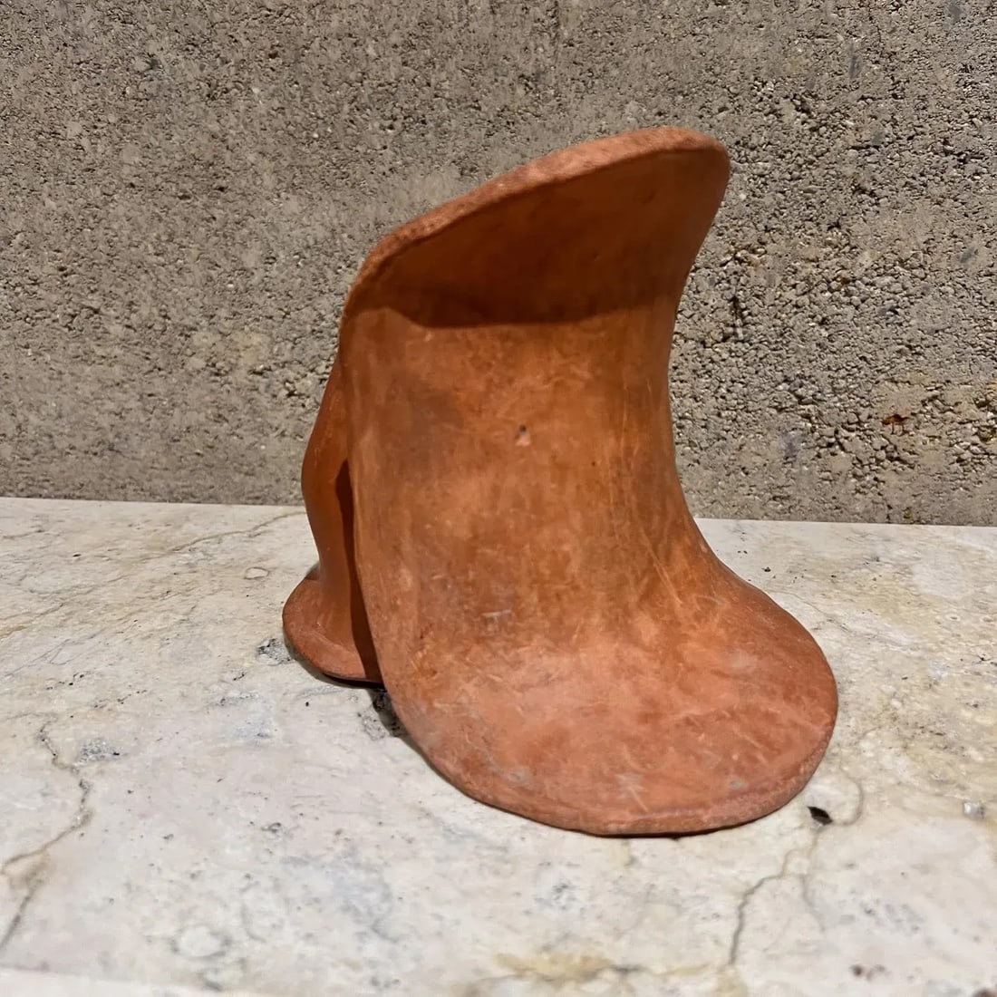 1970s Studio Art Pottery Abstract Sculpture Hoof - 6