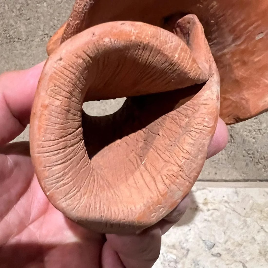 1970s Studio Art Pottery Abstract Sculpture Hoof - 9