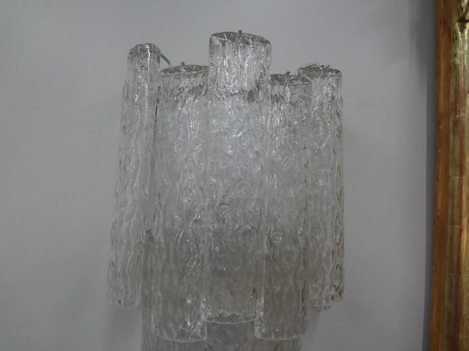 Pair of Toni Zuccheri for Venini Murano Glass Sconces - 10