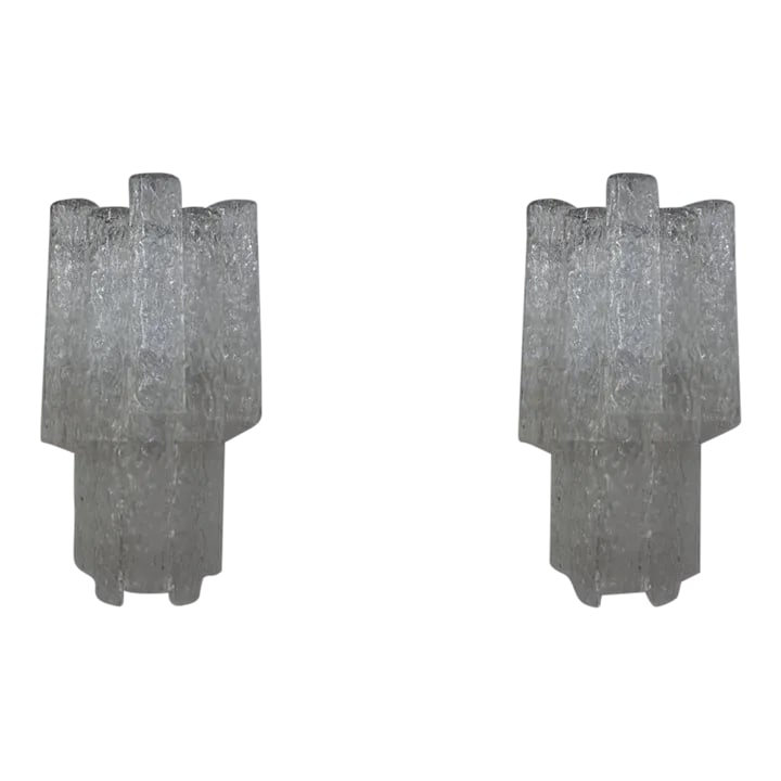 Pair of Toni Zuccheri for Venini Murano Glass Sconces (1 of 12)