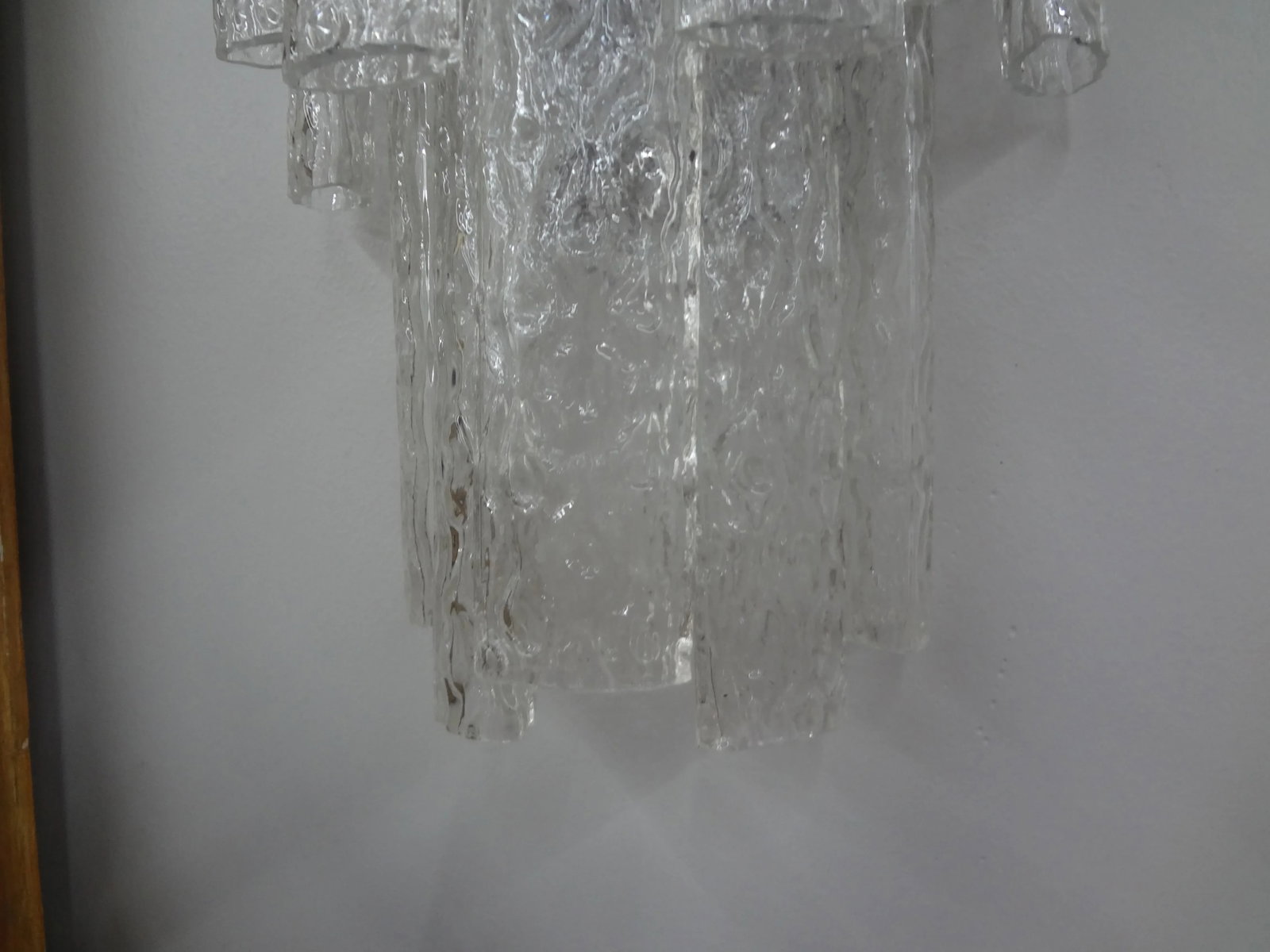 Pair of Toni Zuccheri for Venini Murano Glass Sconces - 5