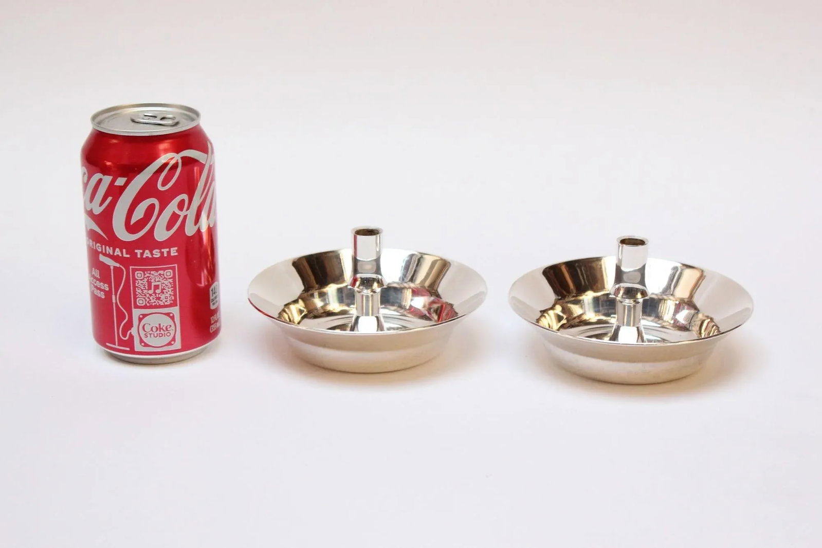 Jens Quistgaard for Dansk Silver-Plated Candle Holders - A Pair - 8