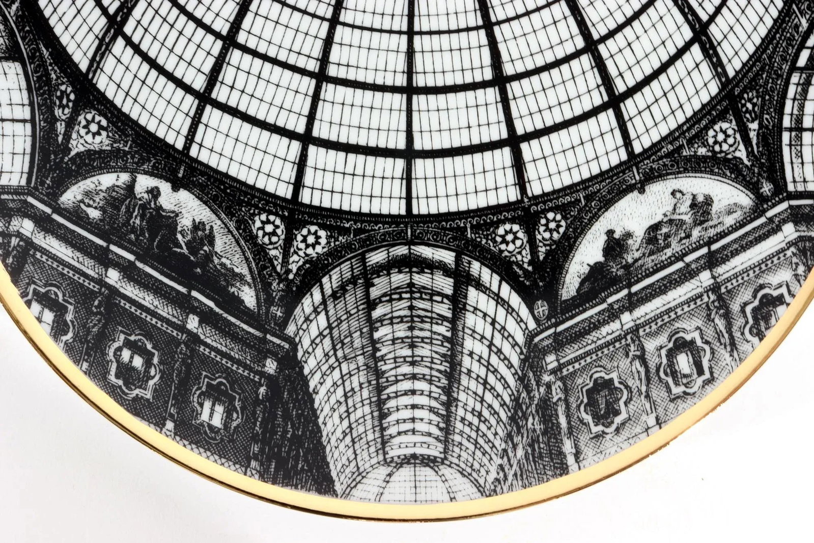 Fornasetti Dome Plate, Cupola Galleria Di Milano - 3