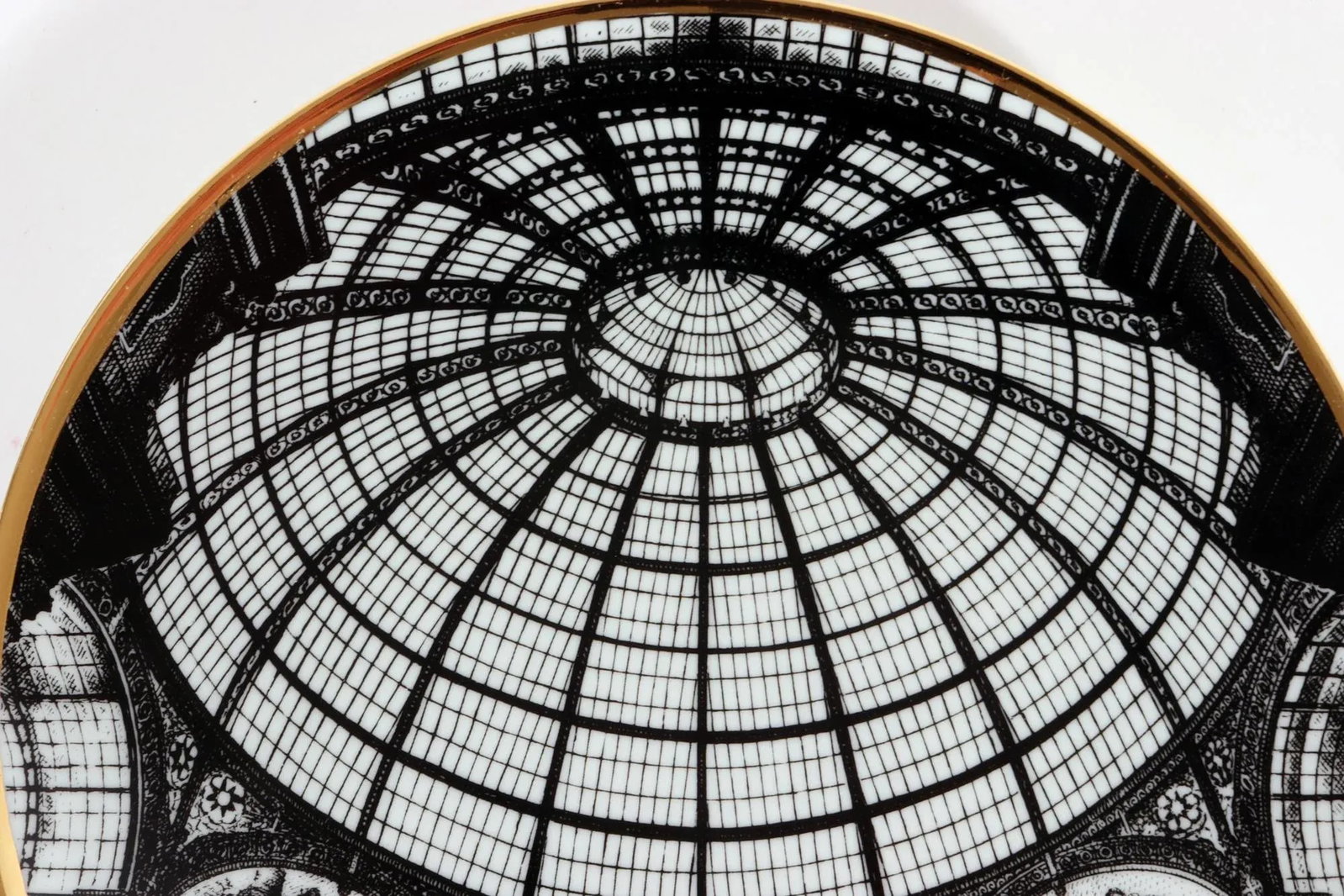 Fornasetti Dome Plate, Cupola Galleria Di Milano - 4
