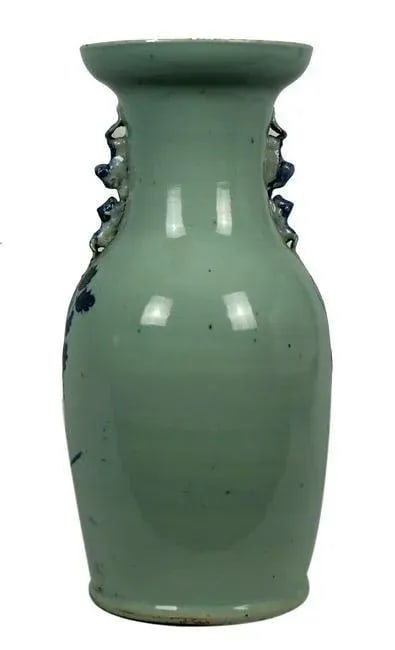Mid 19th Century Chinese Large Blue and White Porcelain Vase - 2
