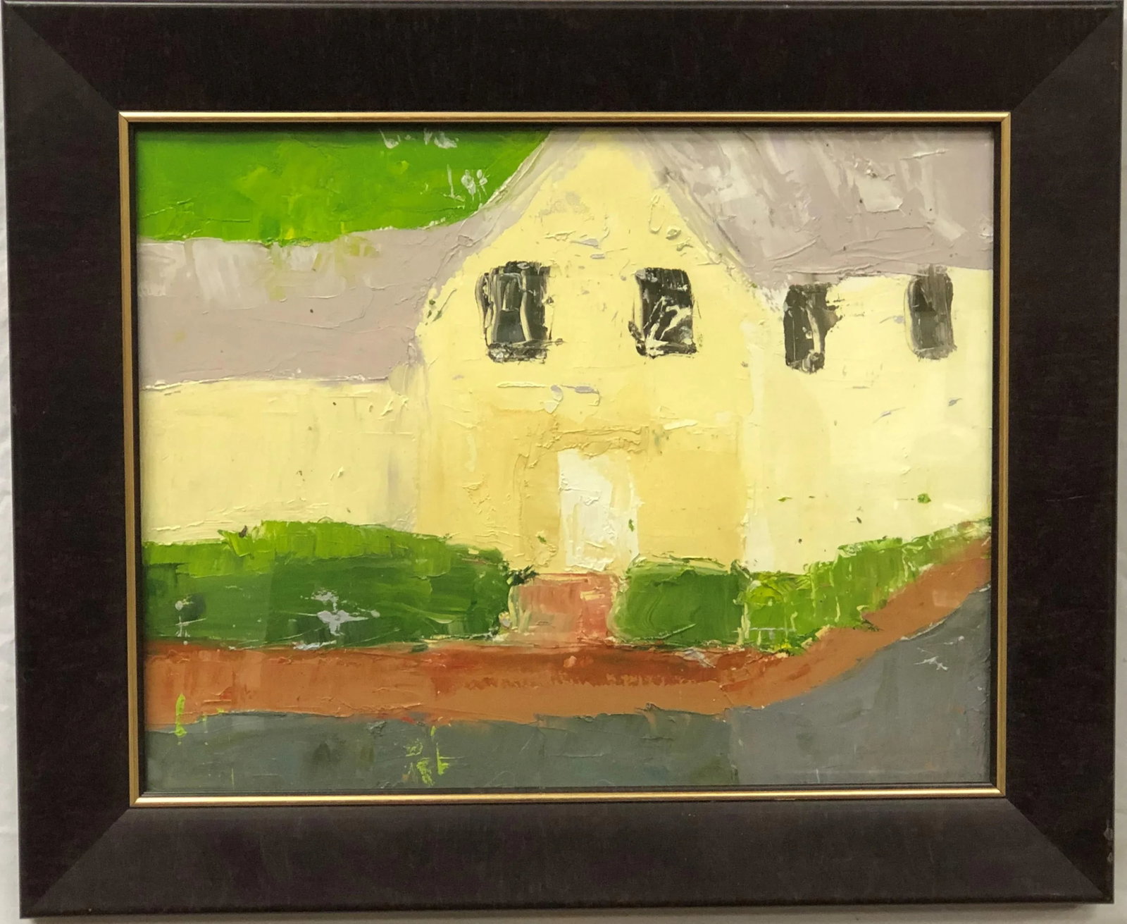 Early 20th Century Original Acylic on Board, Framed - 3