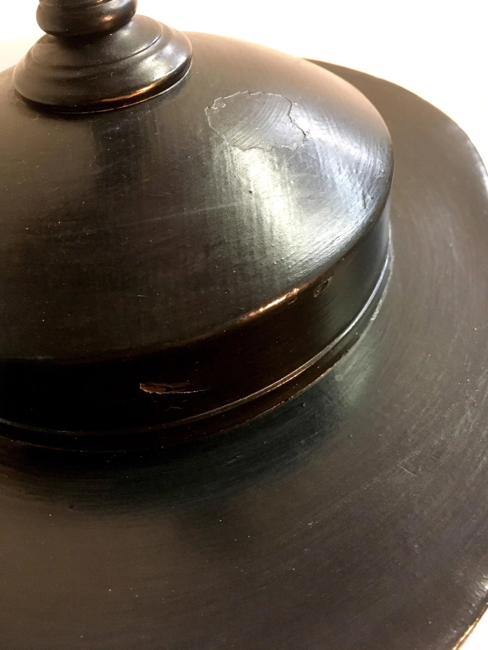 Late 20th Century Oval English Style Tea Caddy Lamp - 7