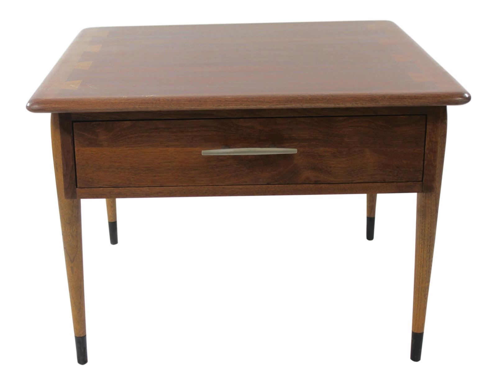 1970s Mid Century Modern Lane Walnut Occasional Table (1 of 5)