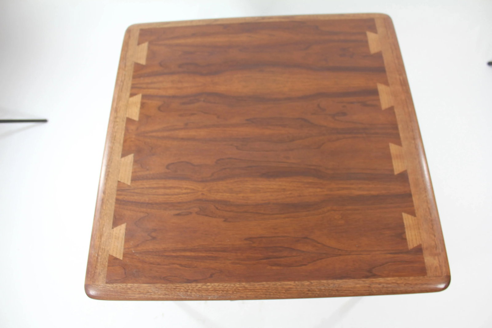 1970s Mid Century Modern Lane Walnut Occasional Table - 2