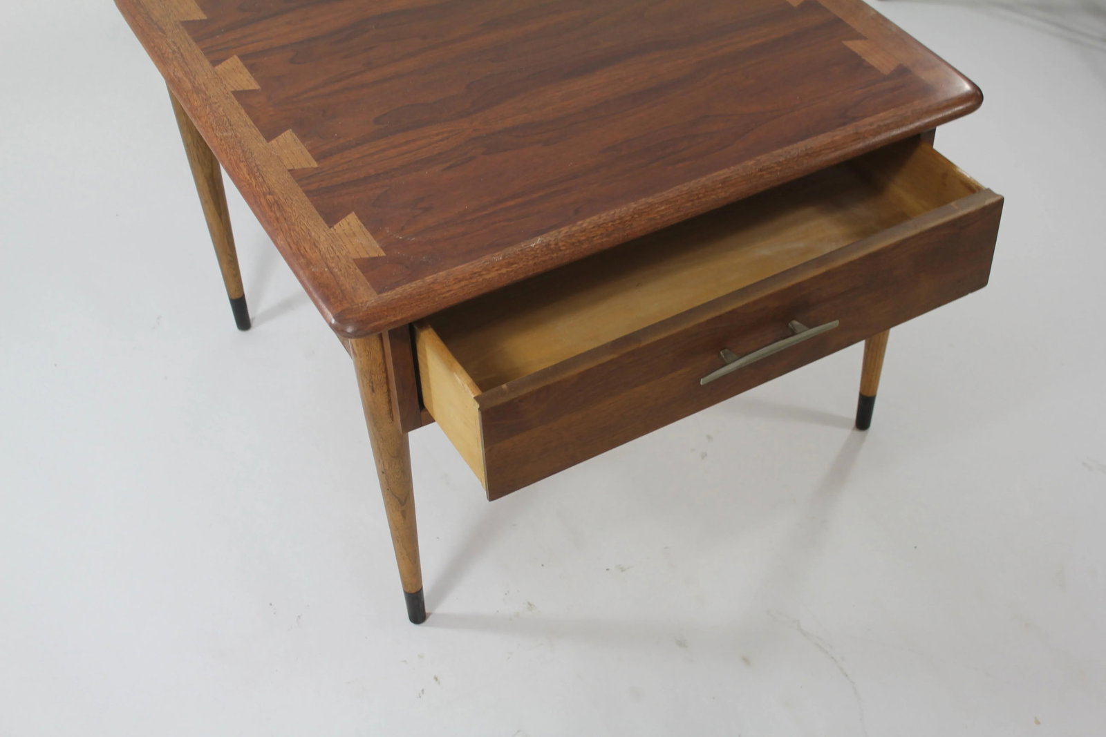 1970s Mid Century Modern Lane Walnut Occasional Table - 4