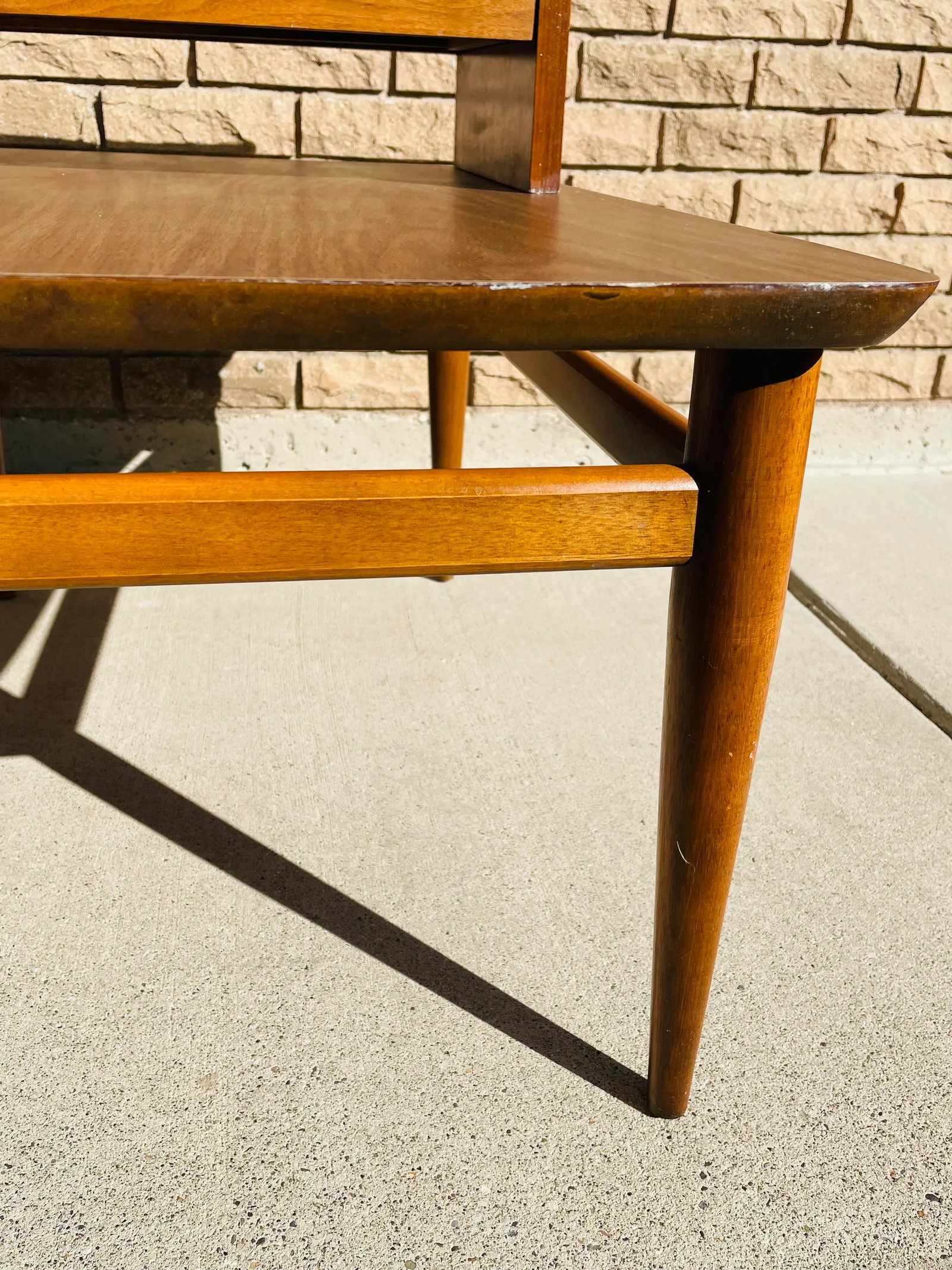 Mid 20th Century Vintage Mid Century Modern Lane Reflection Side Table - 5