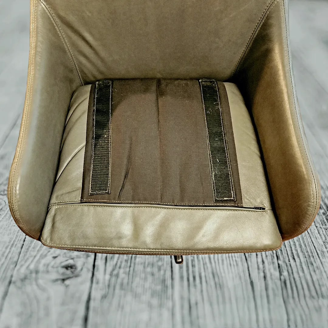 Lee Industries Custom Made Noble Rock Leather 5401-01dc Rolling Desk Chair - 10