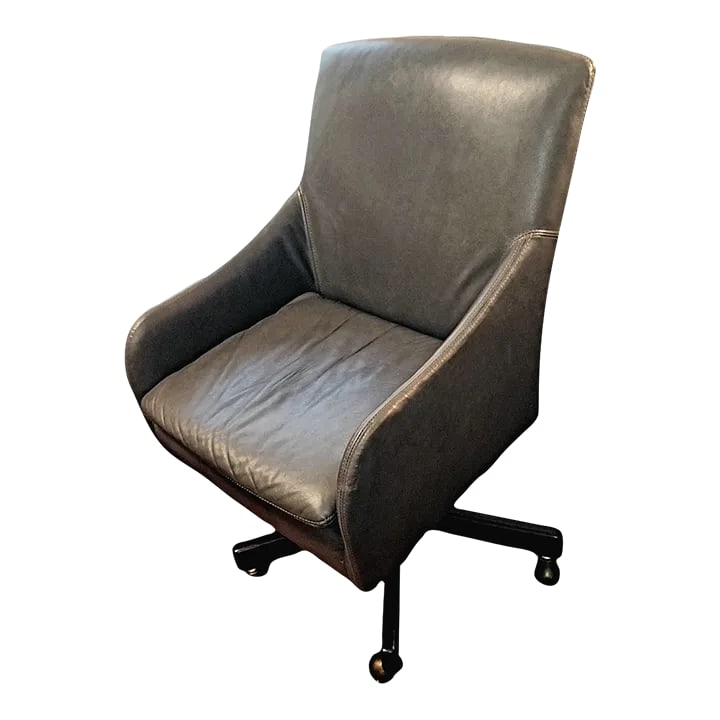 Lee Industries Custom Made Noble Rock Leather 5401-01dc Rolling Desk Chair (1 of 12)