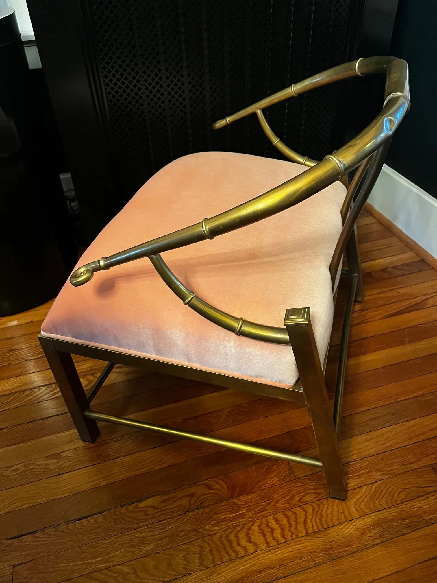1960s Mastercraft Brass Empress Chair - 2