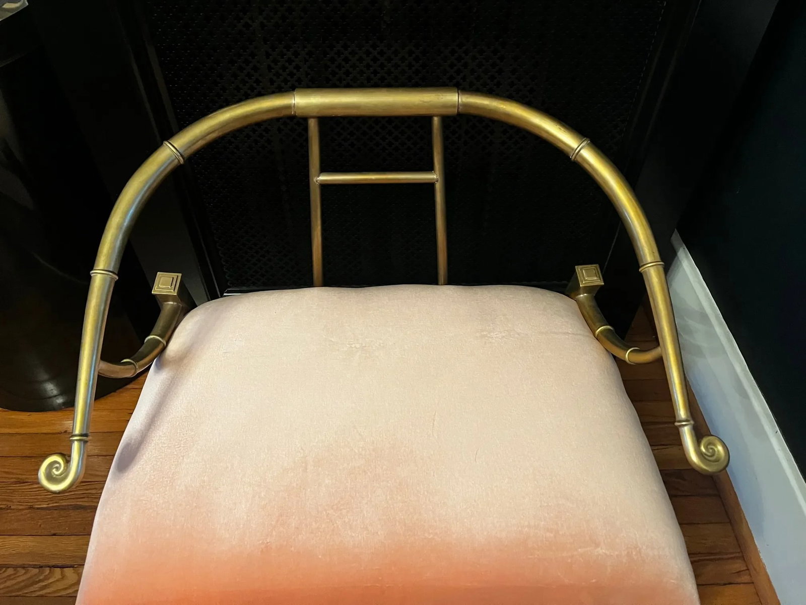 1960s Mastercraft Brass Empress Chair - 3