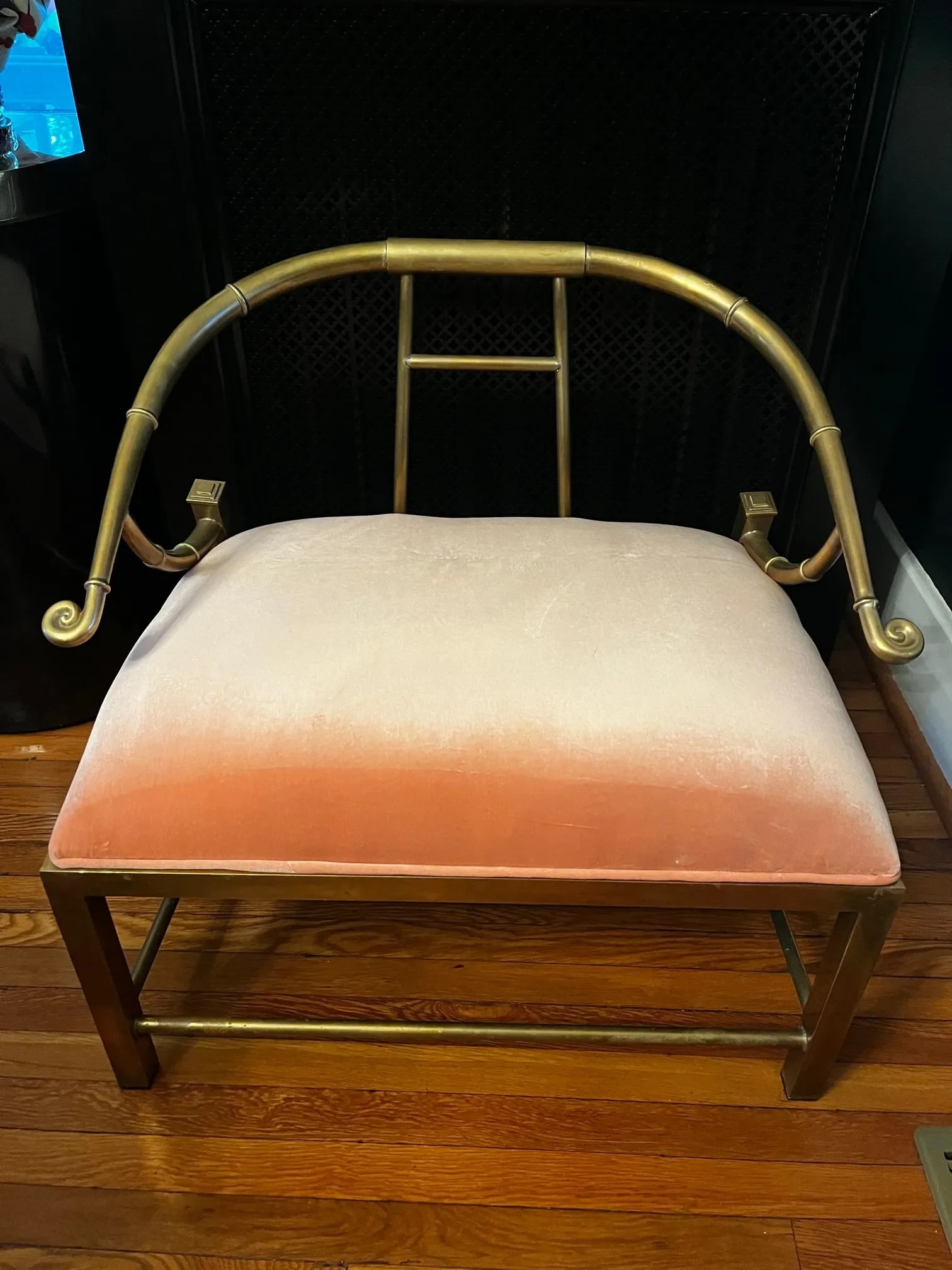 1960s Mastercraft Brass Empress Chair - 5
