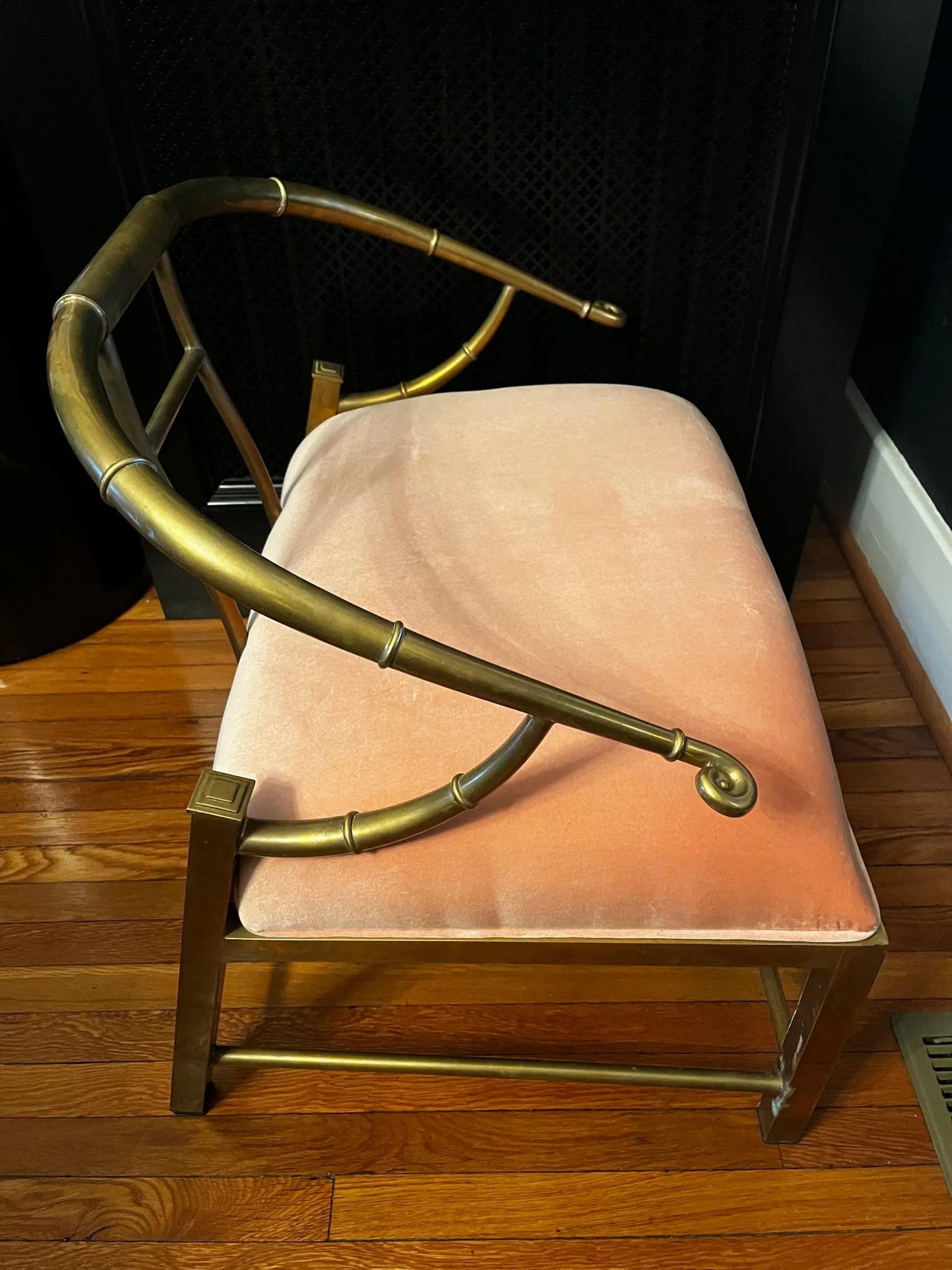 1960s Mastercraft Brass Empress Chair - 6