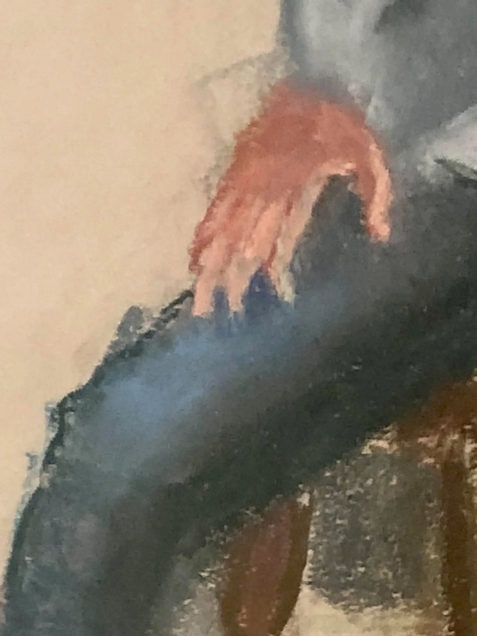 Mid Century Pastel Portrait of a Young Man - 4